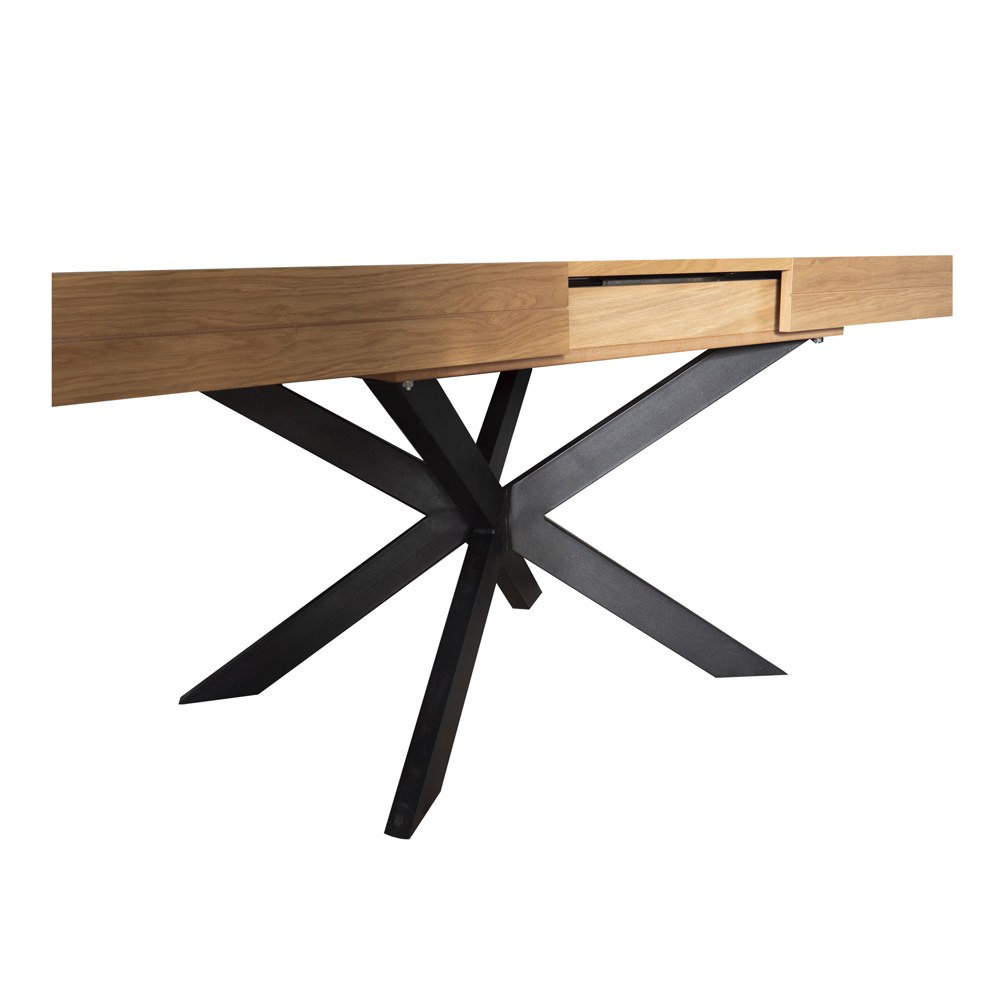 Стіл Хантер 150x90 Дуб, Чорний (73461291) в Киеве