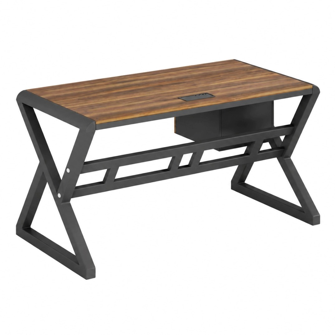 Стол HATTA NORD 120х60 WALNUTE GRAPHITE (441490025) недорого