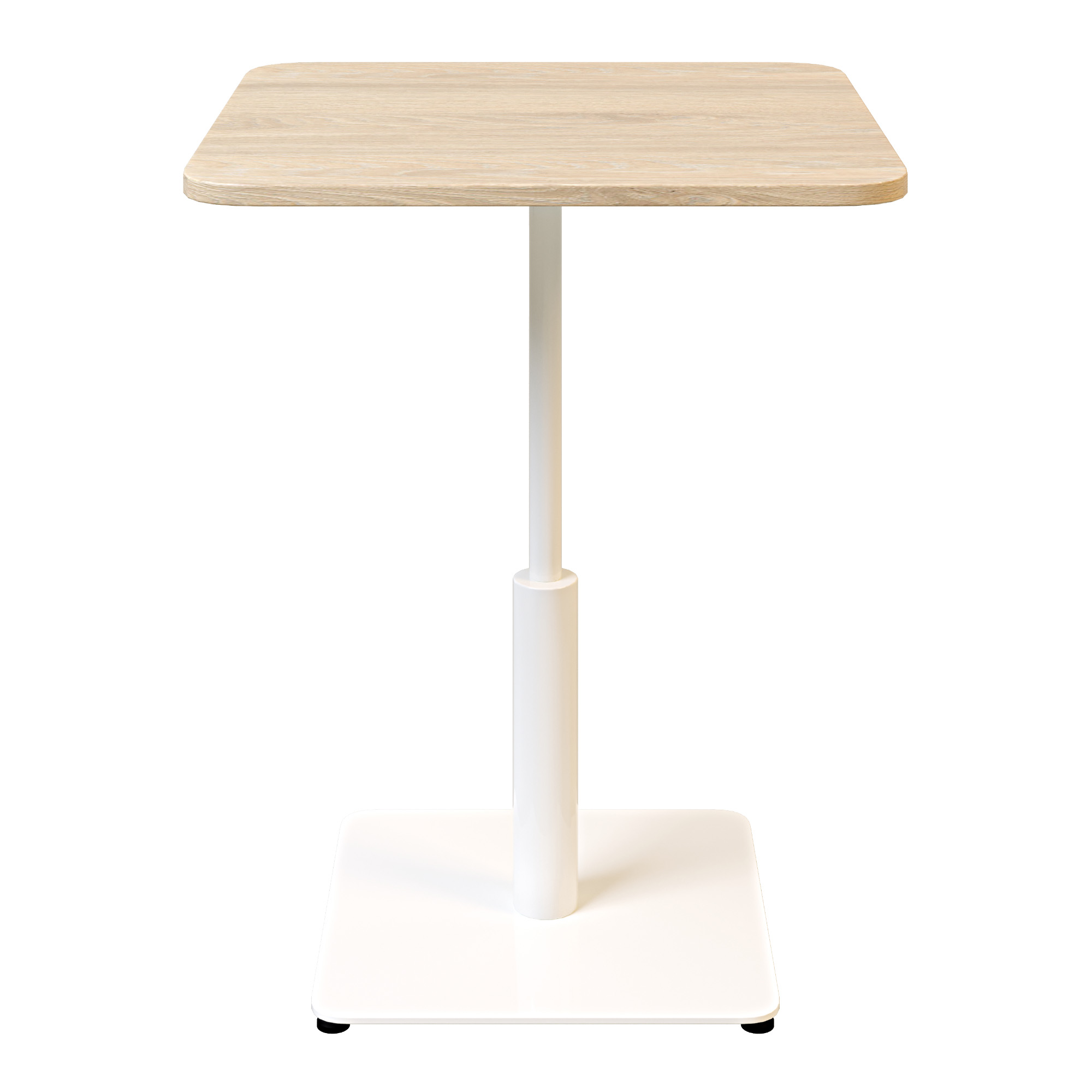 Стол Ibiza light soft 60х60 h-75 Белый, Дуб ЛДСП (611306879) недорого
