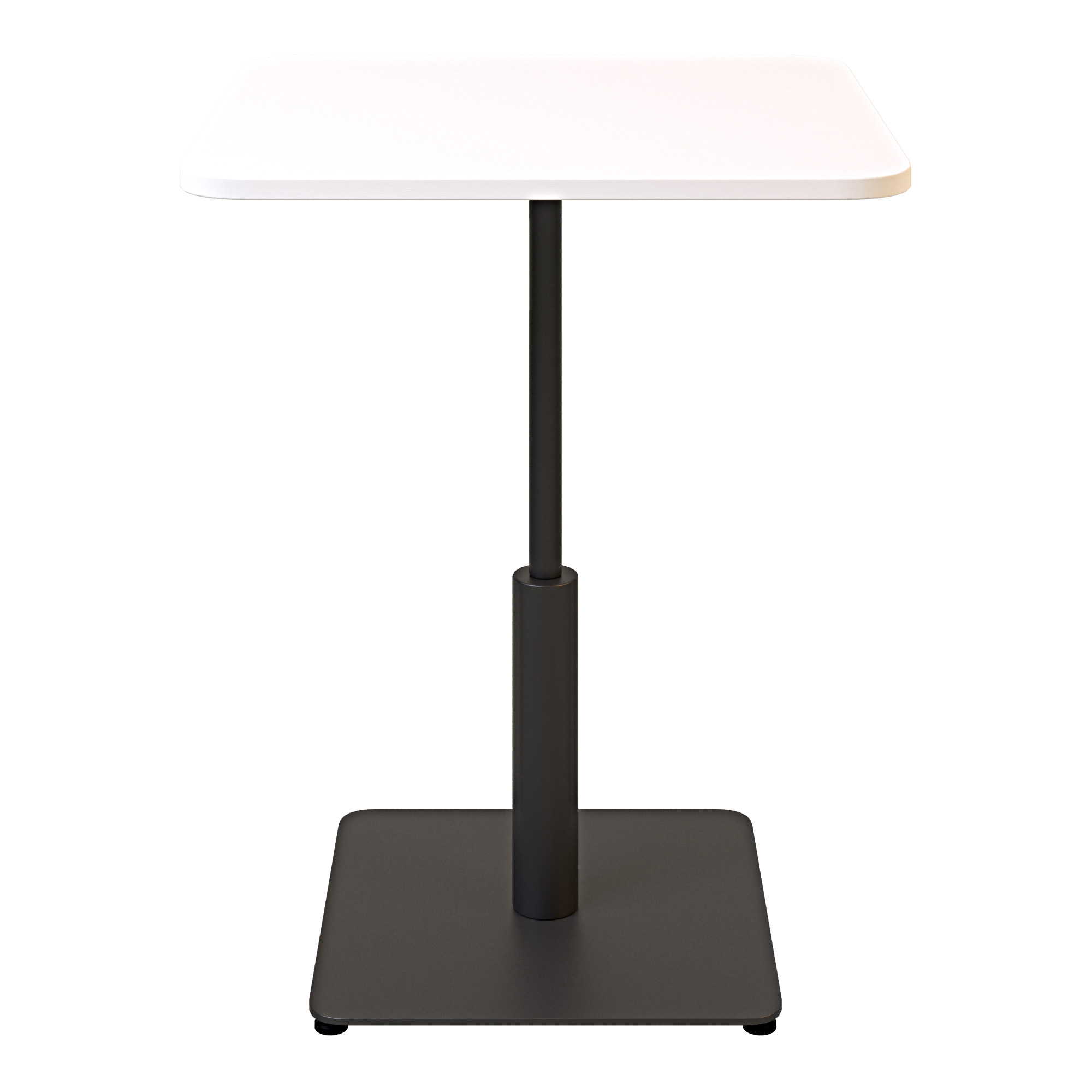 Стол Ibiza light soft 60х60 h-75 Черный, Белый ЛДСП (611306880) недорого