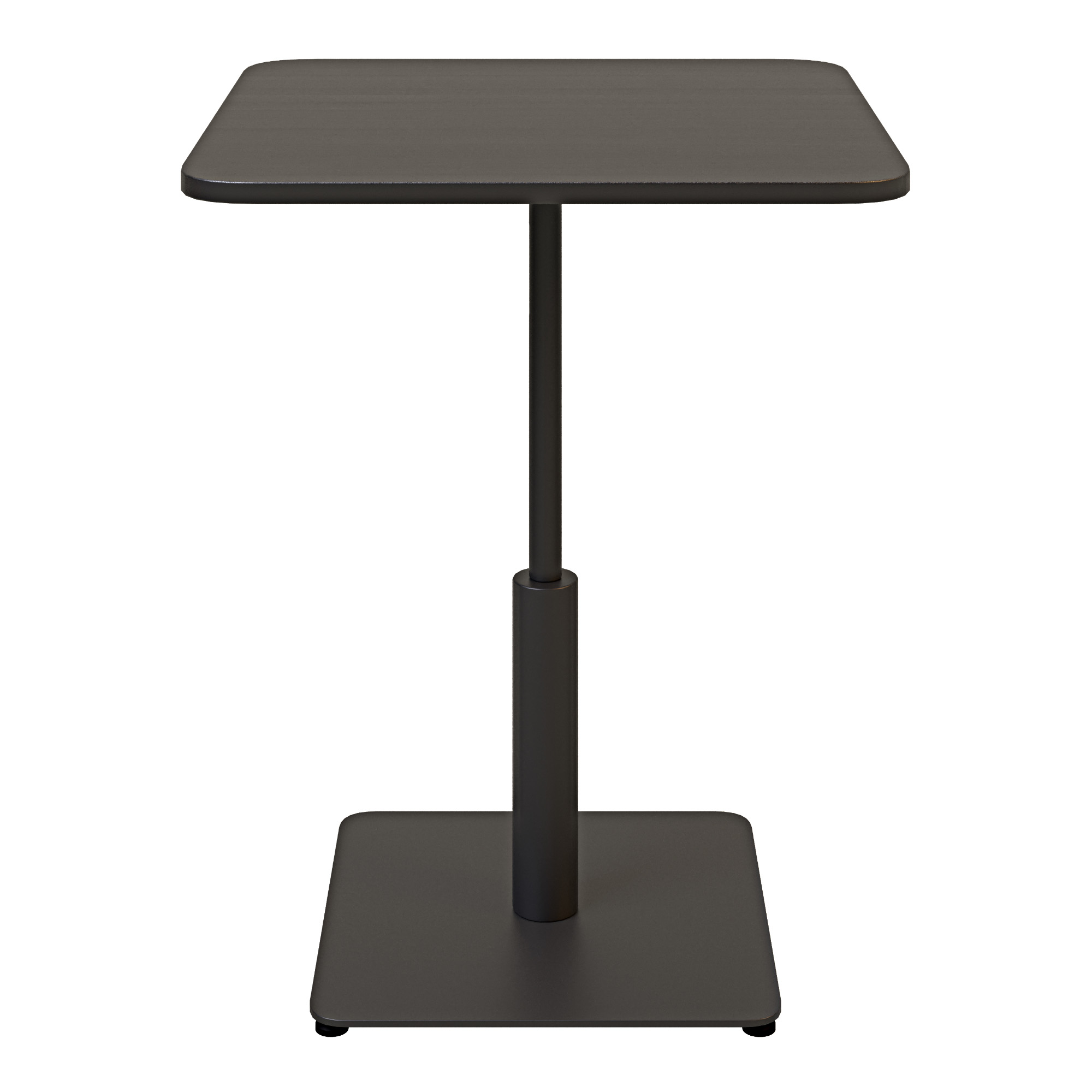 Стіл Ibiza light soft 60х60 h-75 Чорний, Чорний ЛДСП (611306883) недорого