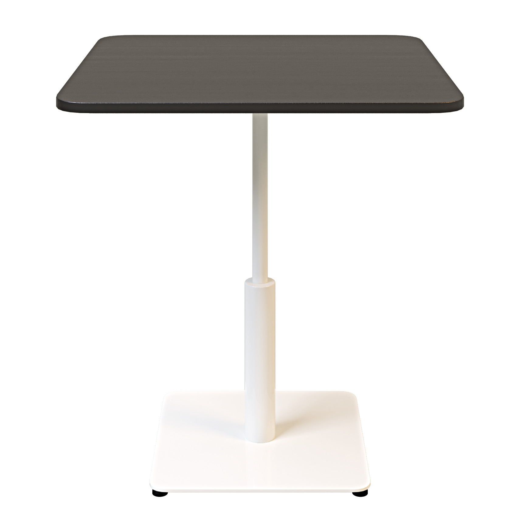 Стол Ibiza light soft 70х70 h-75 Белый, Черный ЛДСП (611306888) недорого
