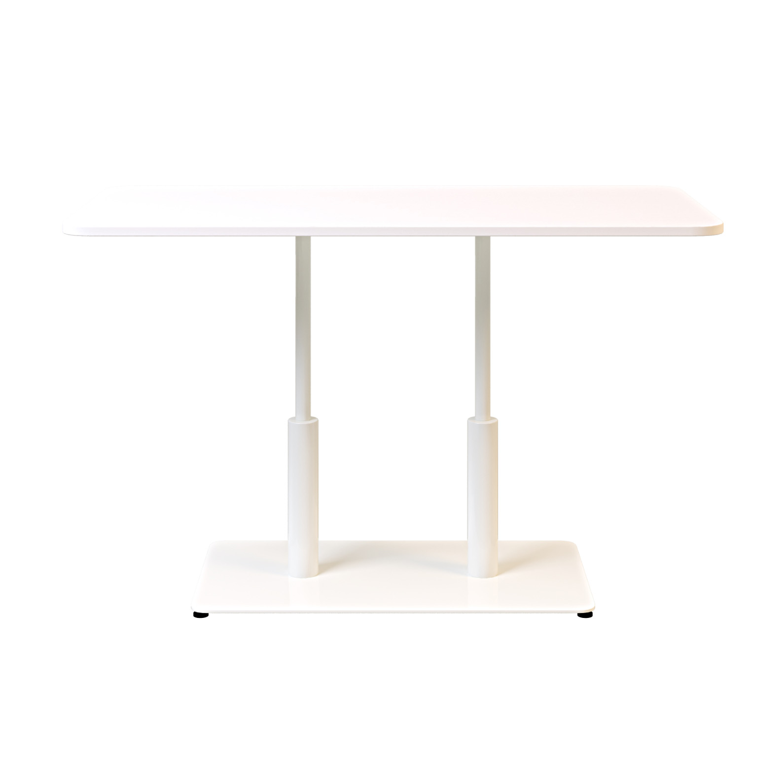 Стіл Ibiza Soft Double light 120х70 h-75 Білий, Білий ЛДСП (611306990) недорого