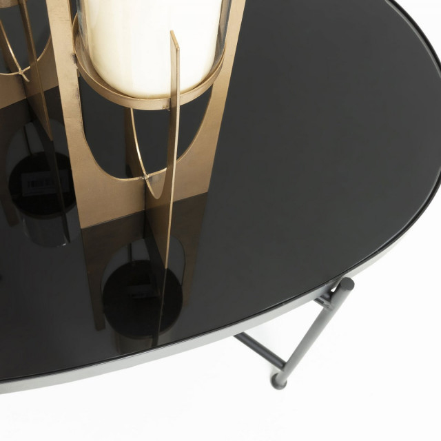 Стол кофейный Marsh 82x55 Черный (90636612) недорого
