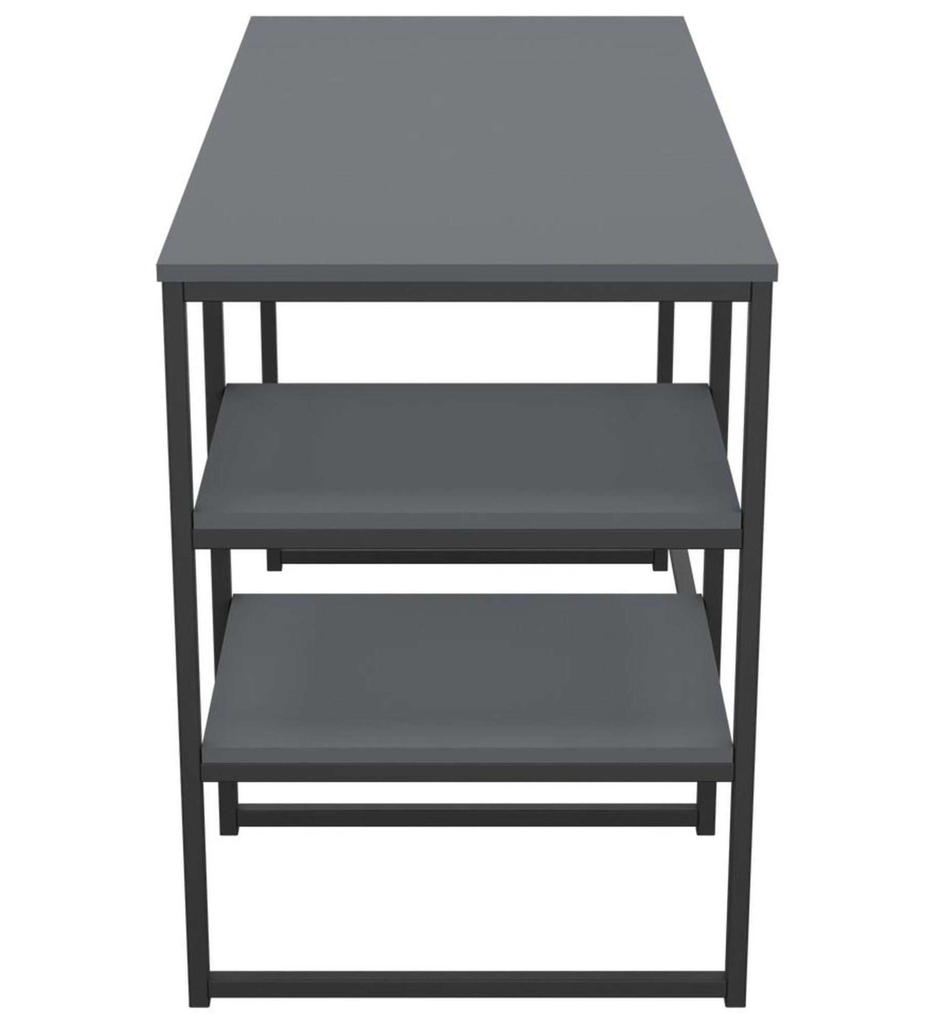 Стол компьютерный Jet JT1200 118х55 Серый шифер, Черный (81470006) с доставкой