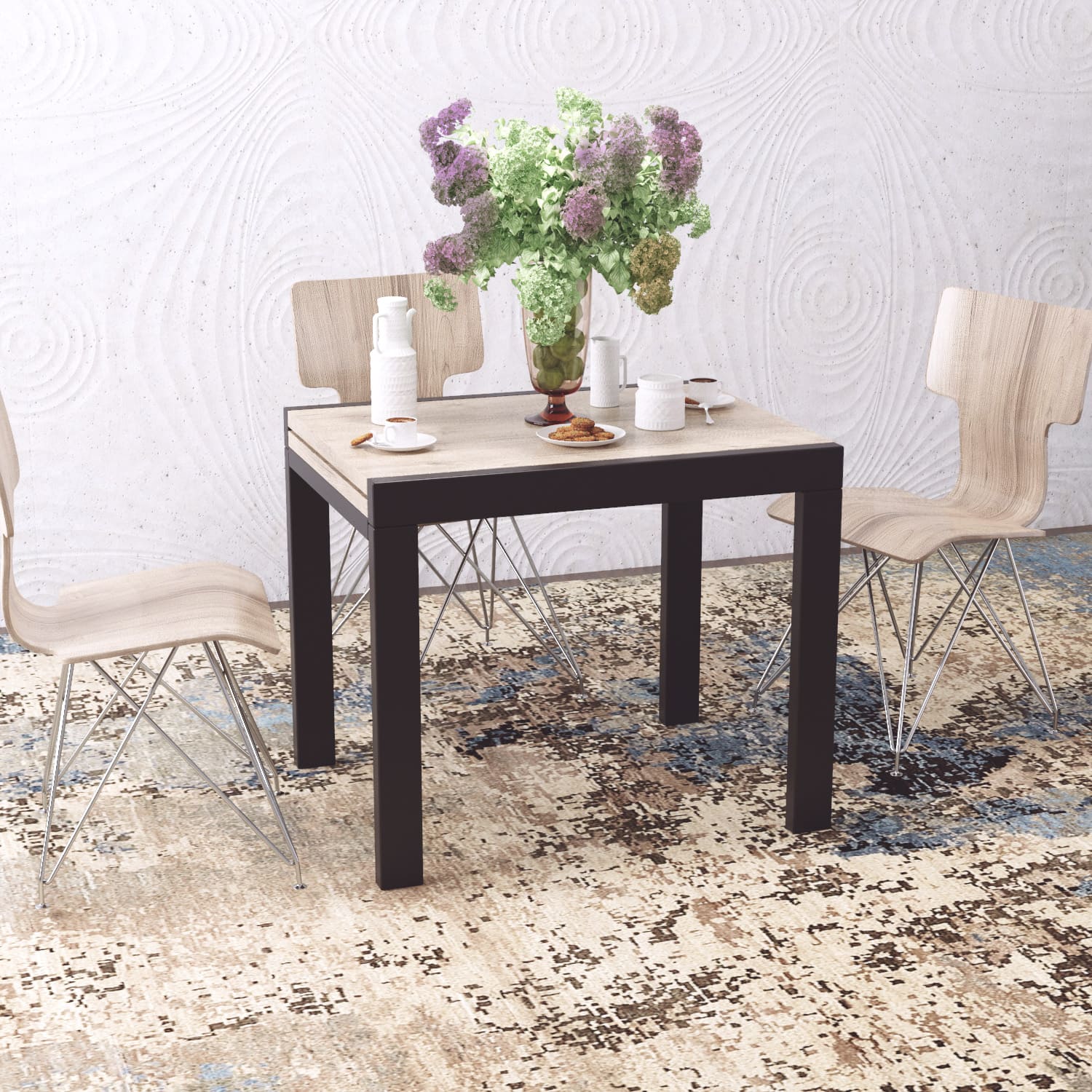 Стіл Kors 69х178 ДСП Дуб експресів пісочний, Венге (93518289) в Украине