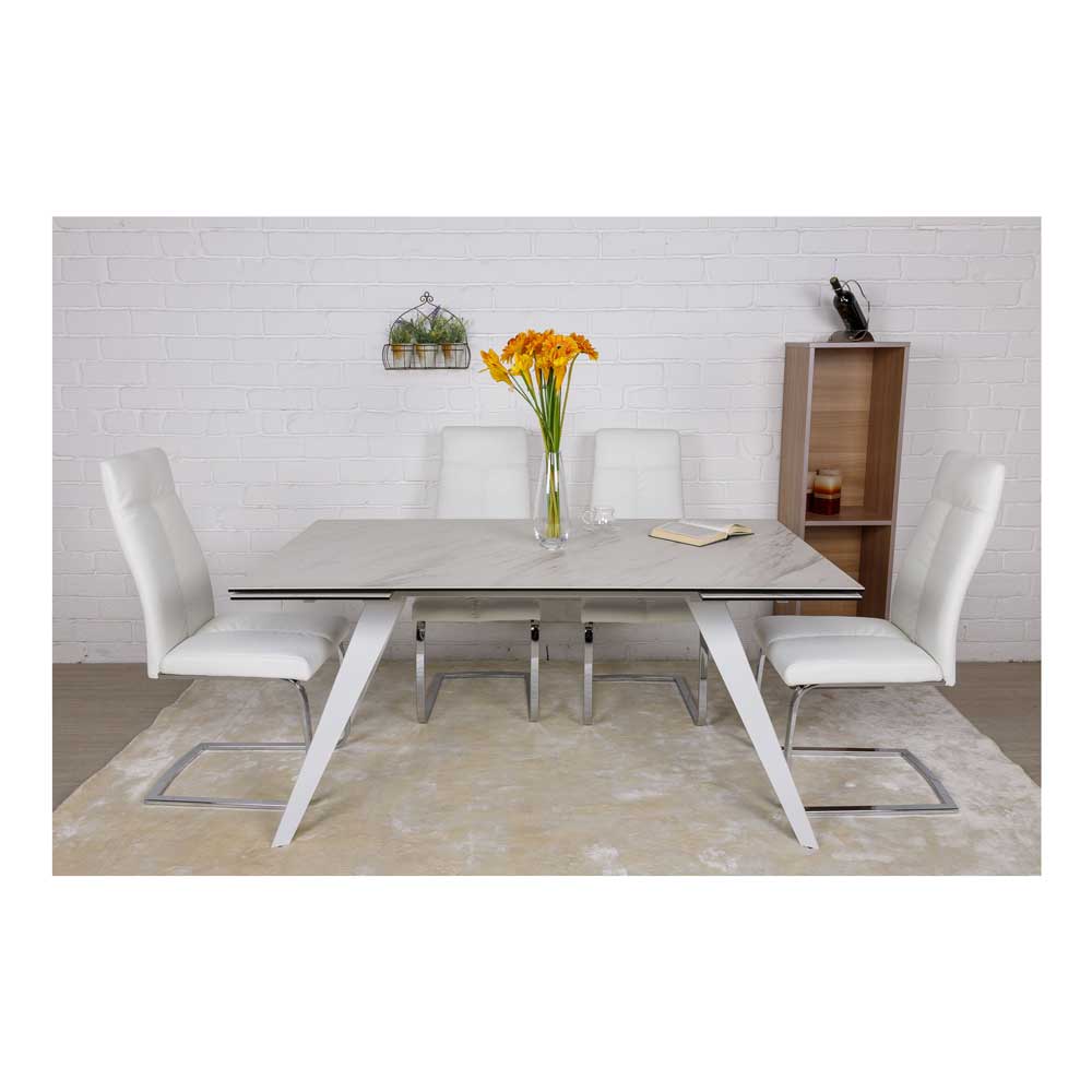 Стіл Moss 160x90 Білий (52443377) недорого