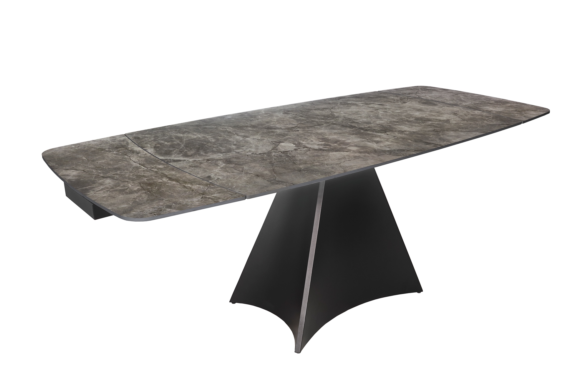 Стол Norman 140х85 Bora Grey Glossy (1011489595) с доставкой