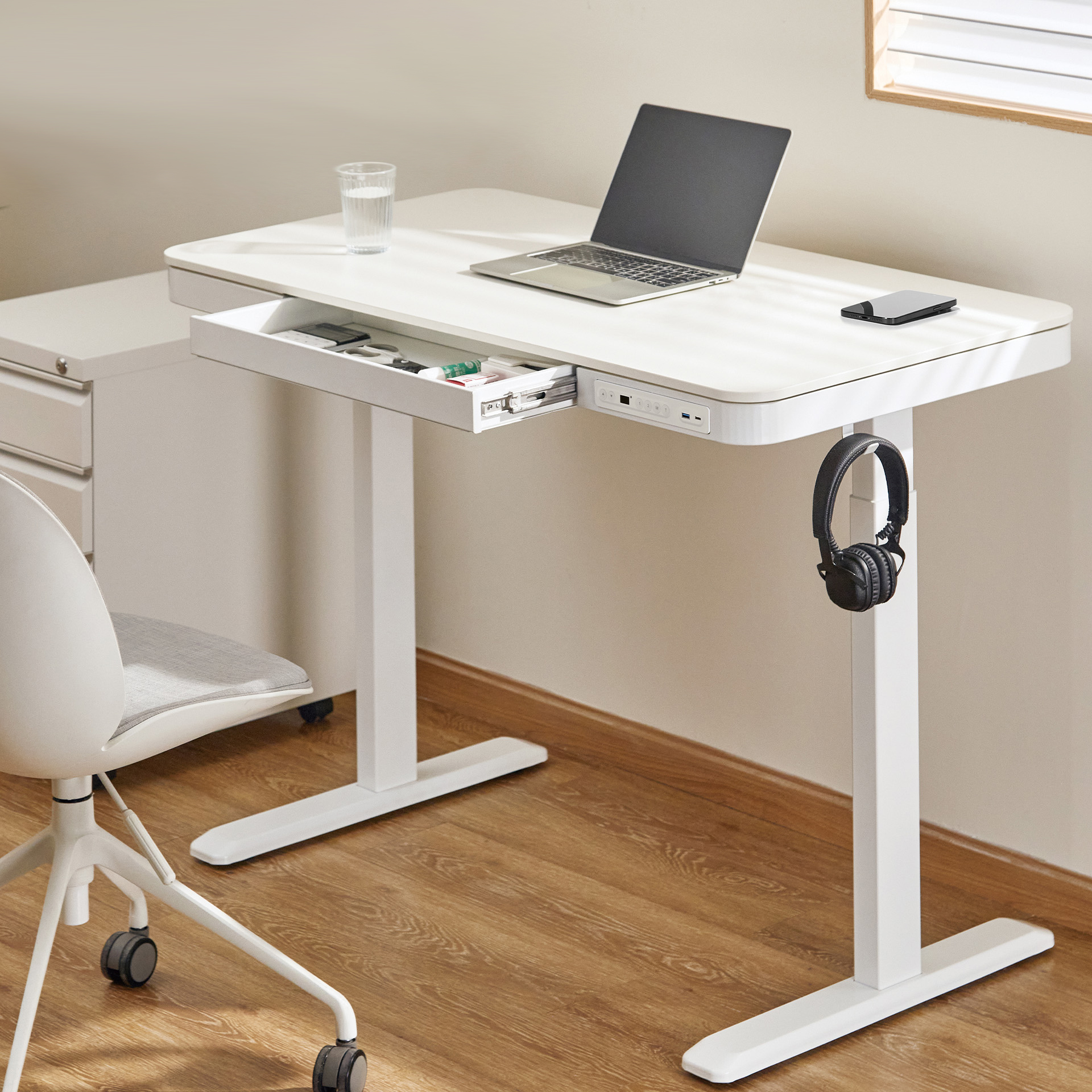 Стіл OfficePro ODE111 118x60 White, White (1311154721) в интернет-магазине