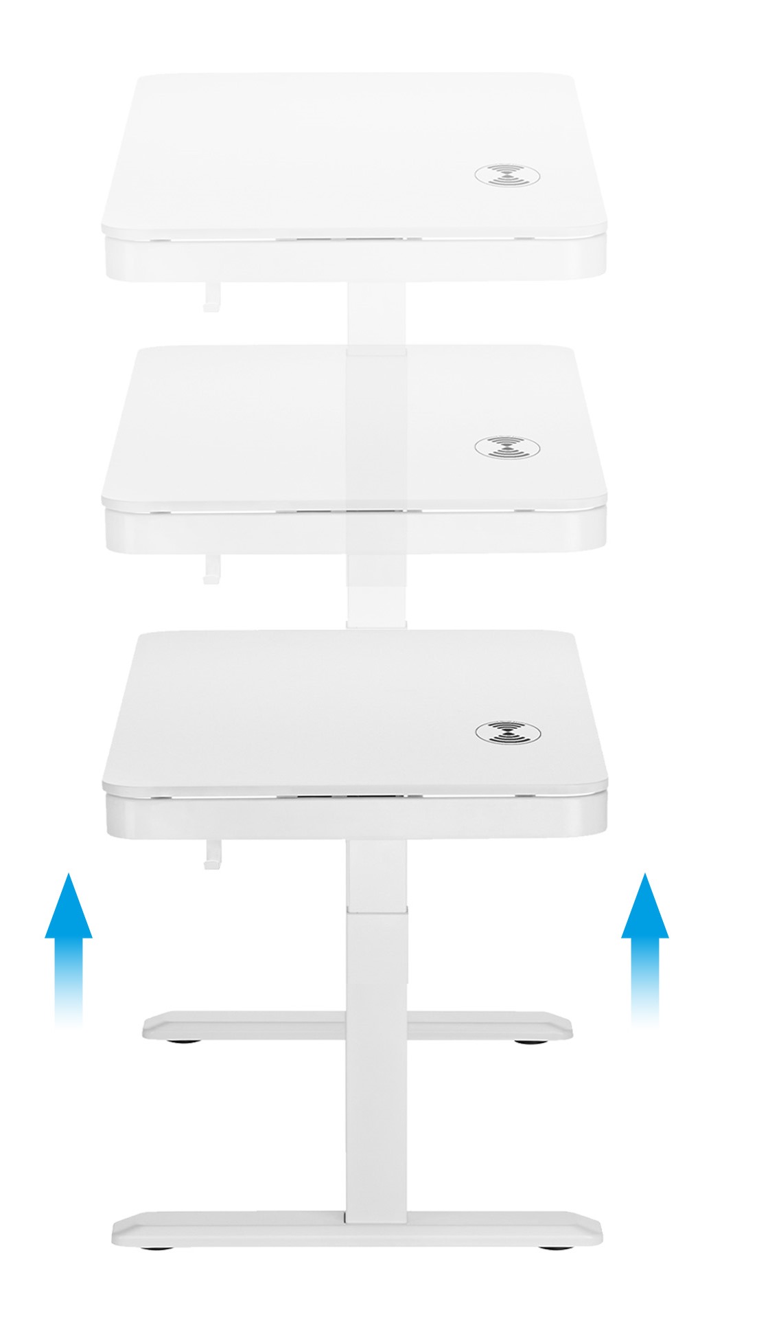 Стіл OfficePro ODE111 118x60 White, White (1311154721) в Киеве