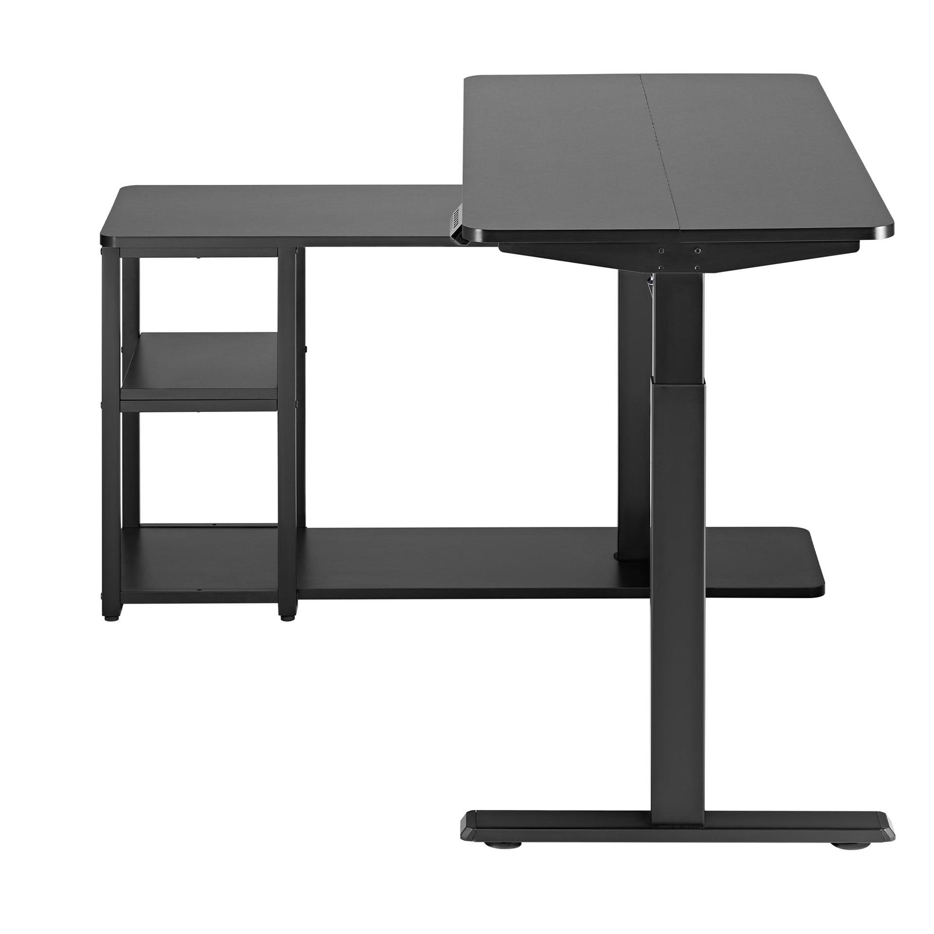 Стіл OfficePro ODE119 136х120 Black, Black (1311154722) в Украине