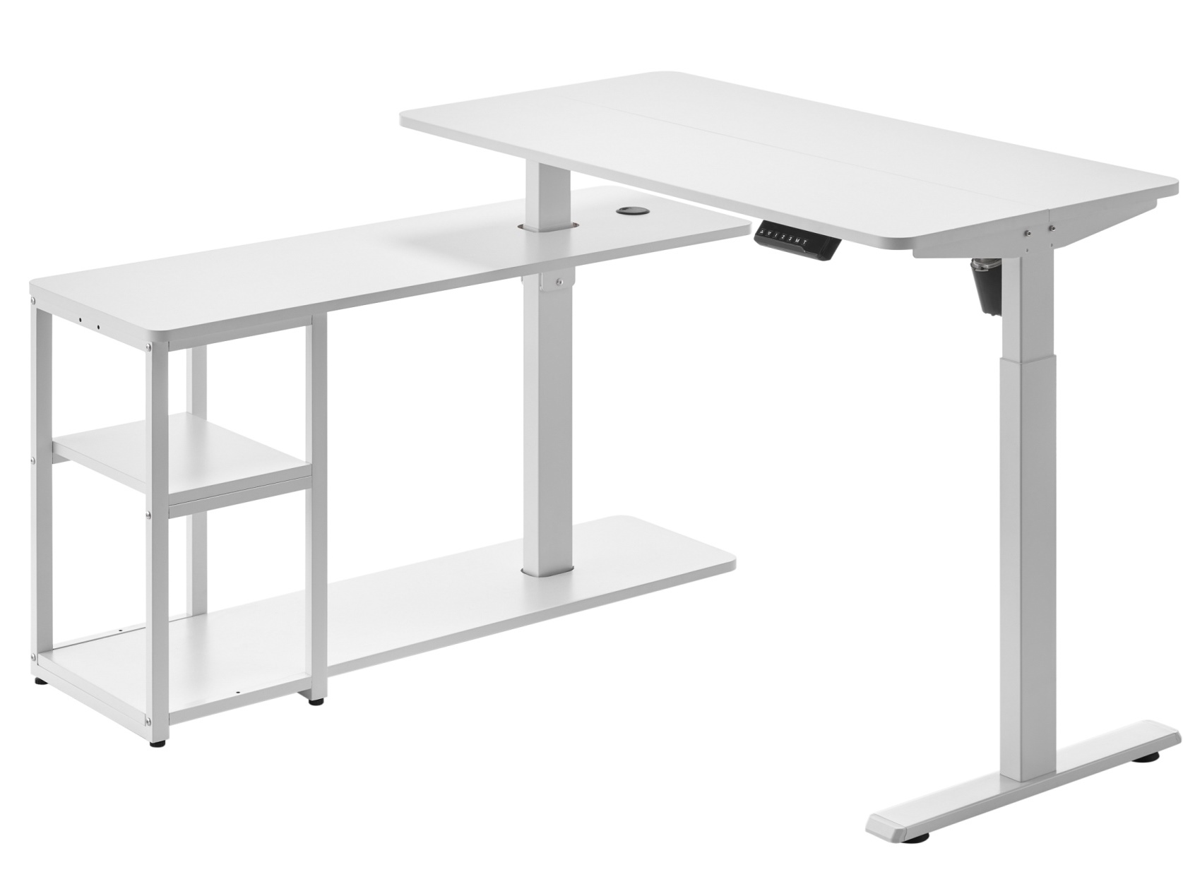 Стол OfficePro ODE119 136х120 White, White (1311154724) недорого