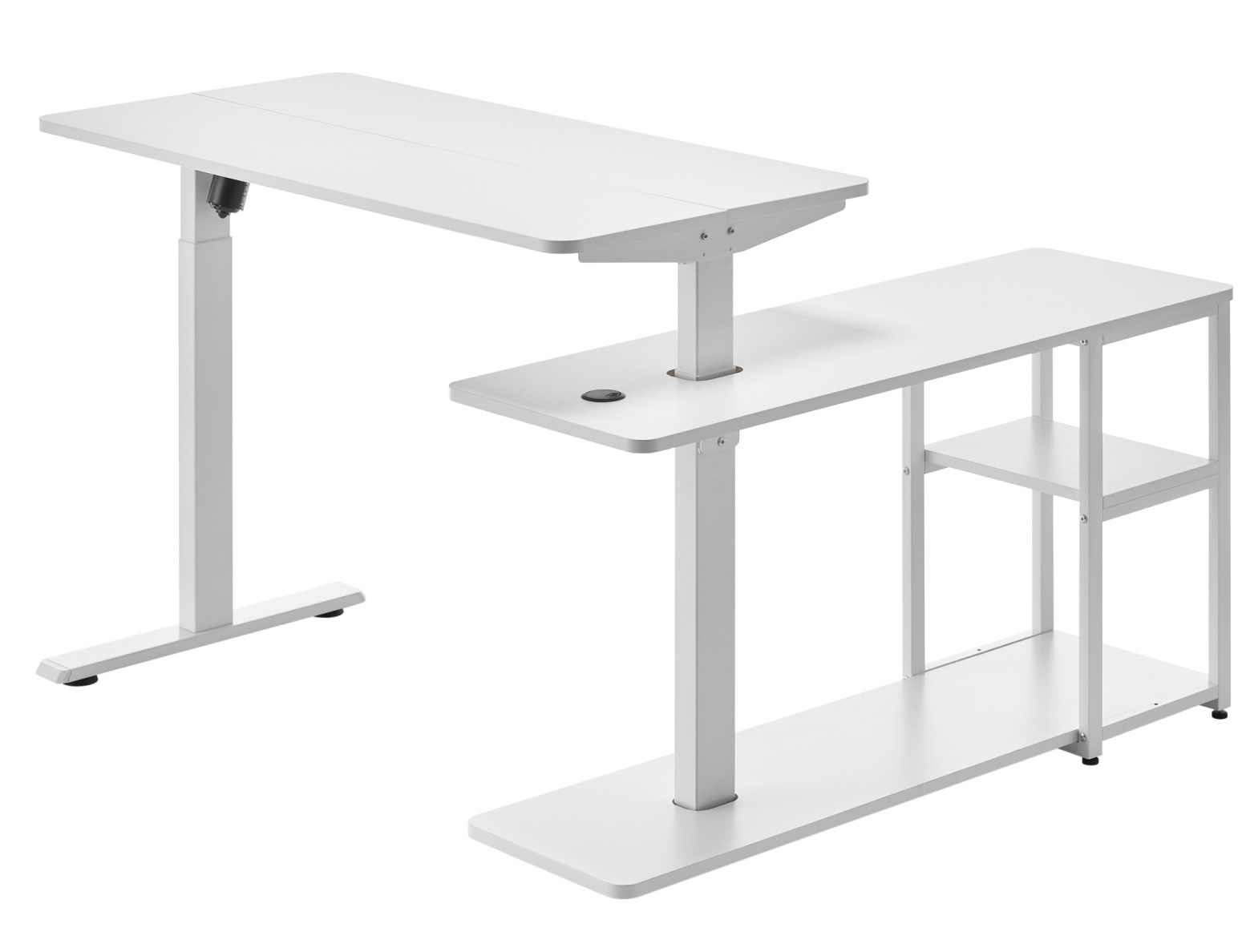 Стол OfficePro ODE119 136х120 White, White (1311154724) дешево