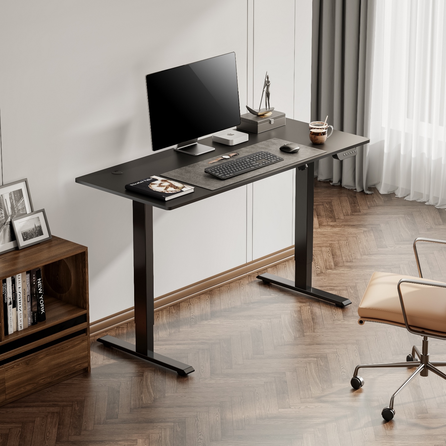 Стіл OfficePro ODE605B 120x60 Black (1311154717) цена