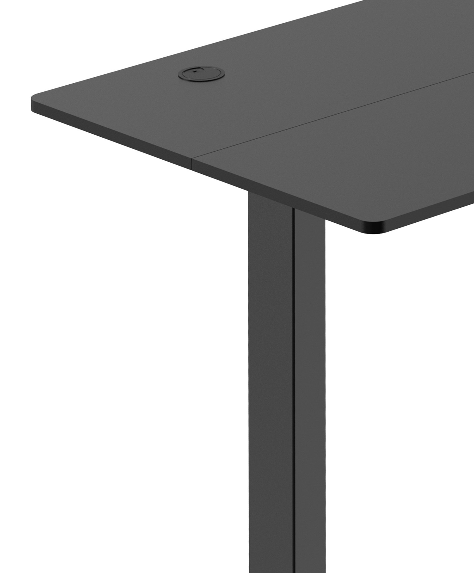 Стіл OfficePro ODE670B 140x60 Black (1311154718) фото