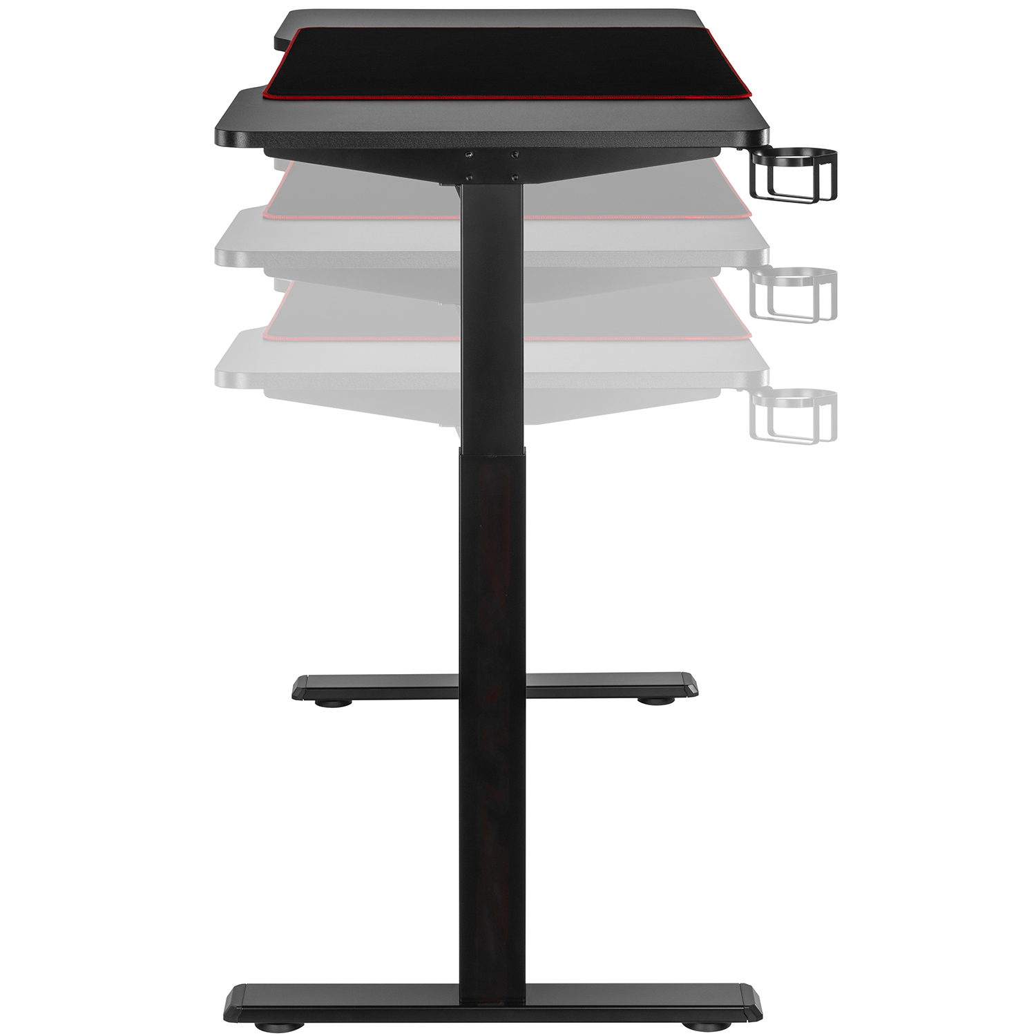 Стіл OfficePro ODE714 140x60 Black (131916303) в Киеве