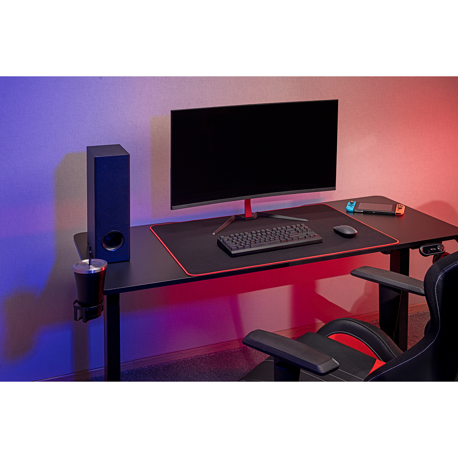 Стіл OfficePro ODE714 140x60 Black (131916303) дешево