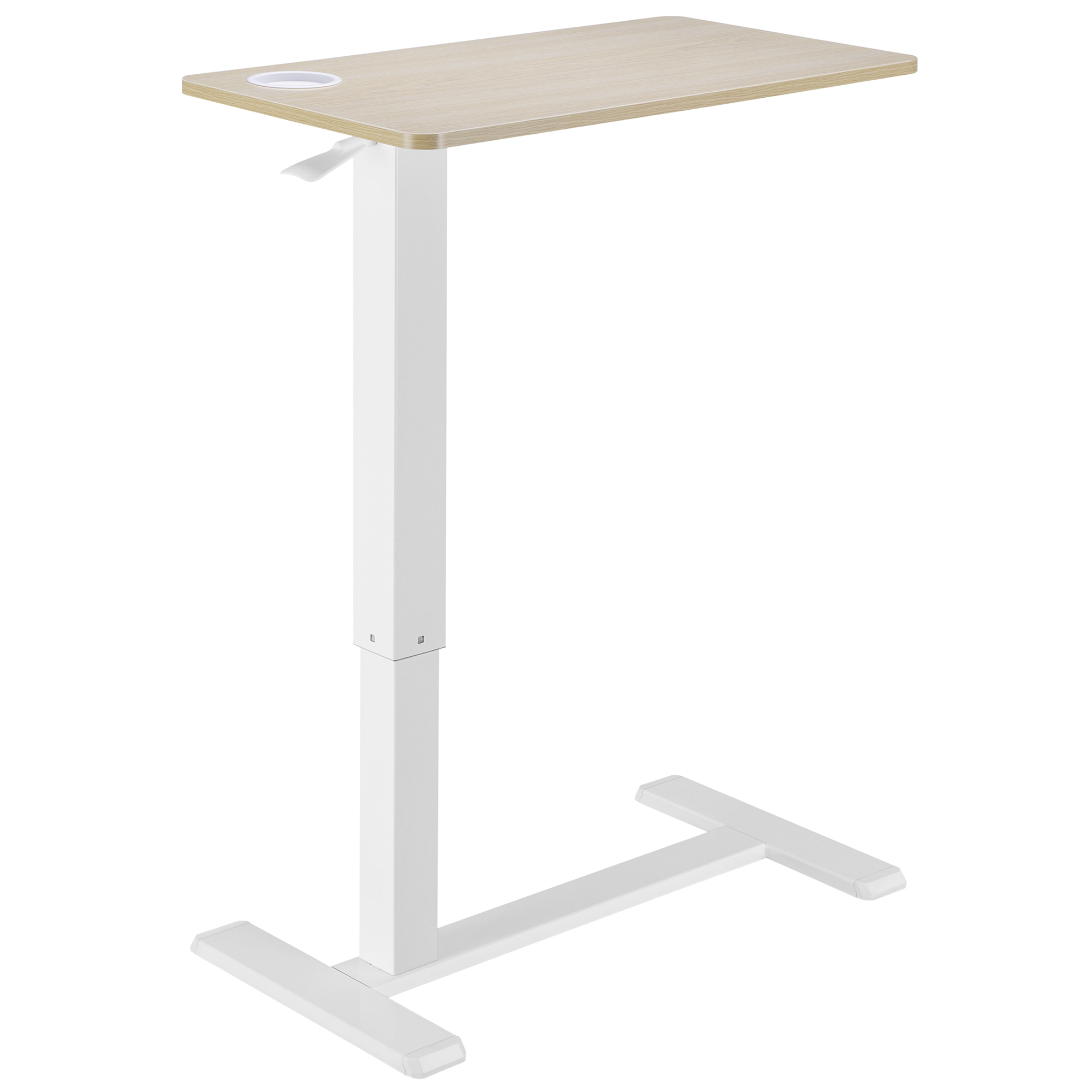 Стіл OfficePro ODM366 71x40 Light wood, White (1311033026) недорого