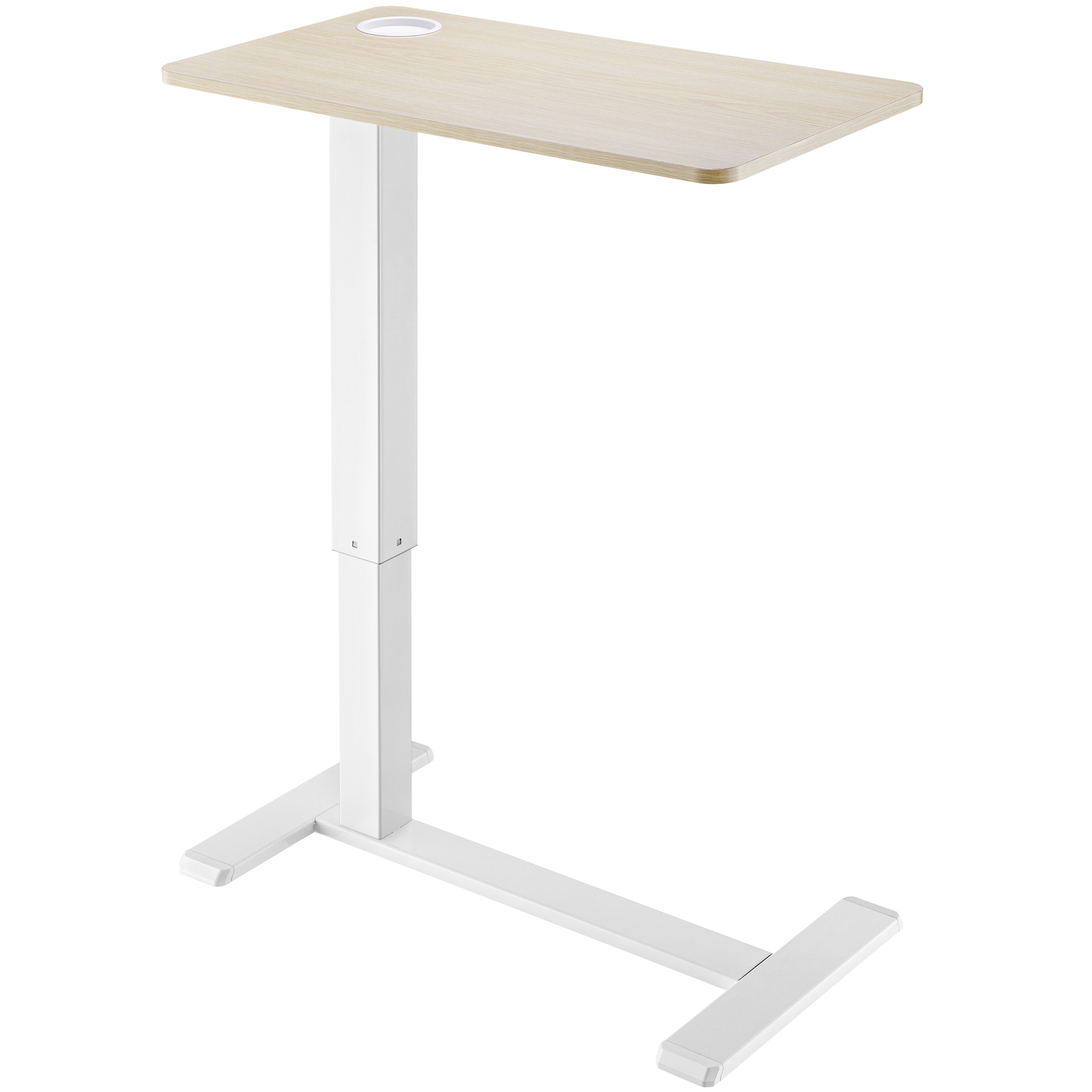 Стіл OfficePro ODM366 71x40 Light wood, White (1311033026) дешево
