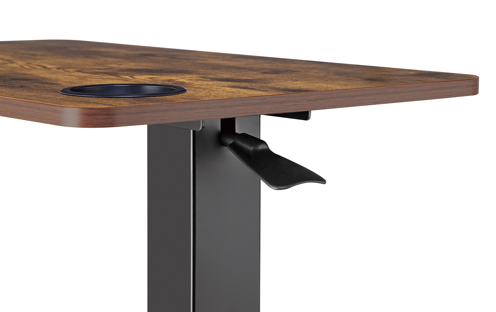 Стіл OfficePro ODM366 71x40 Dark wood, Black (1311033025) в интернет-магазине