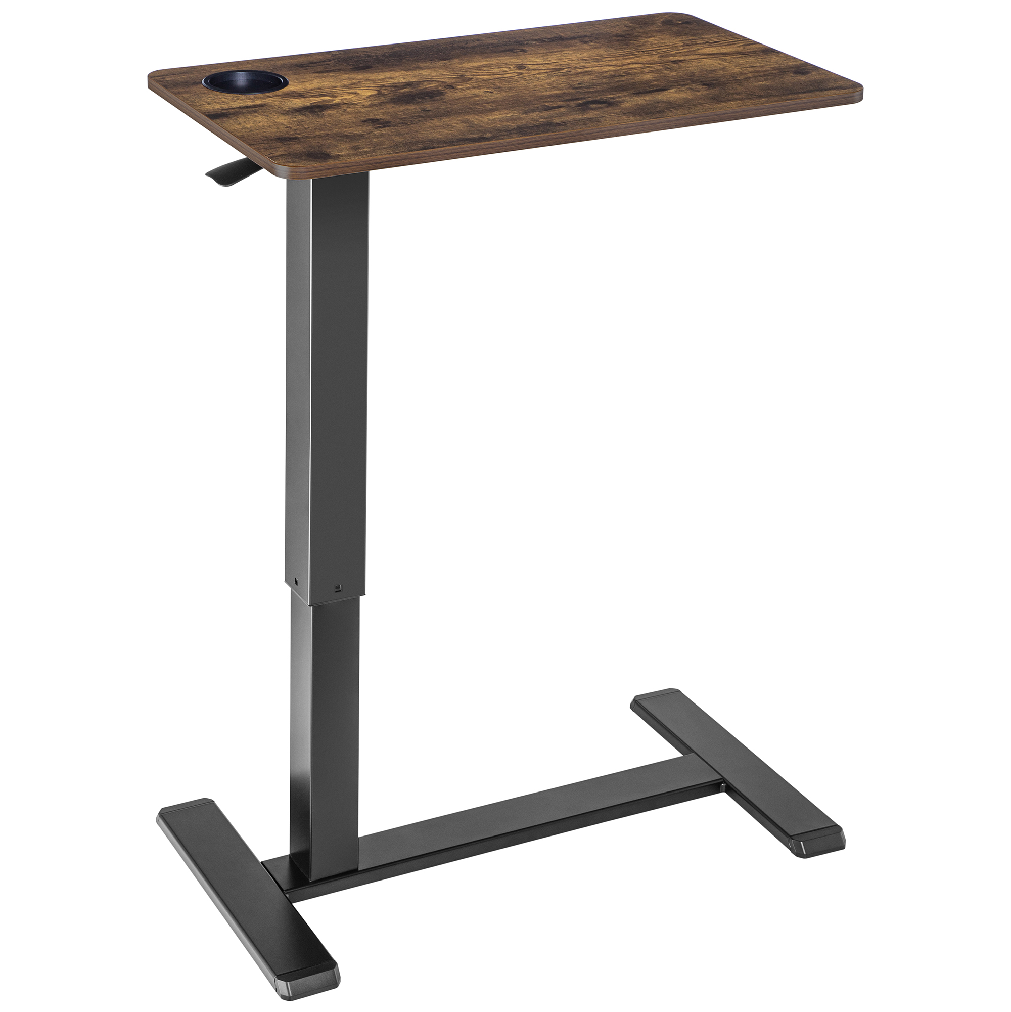 Стіл OfficePro ODM366 71x40 Dark wood, Black (1311033025) недорого