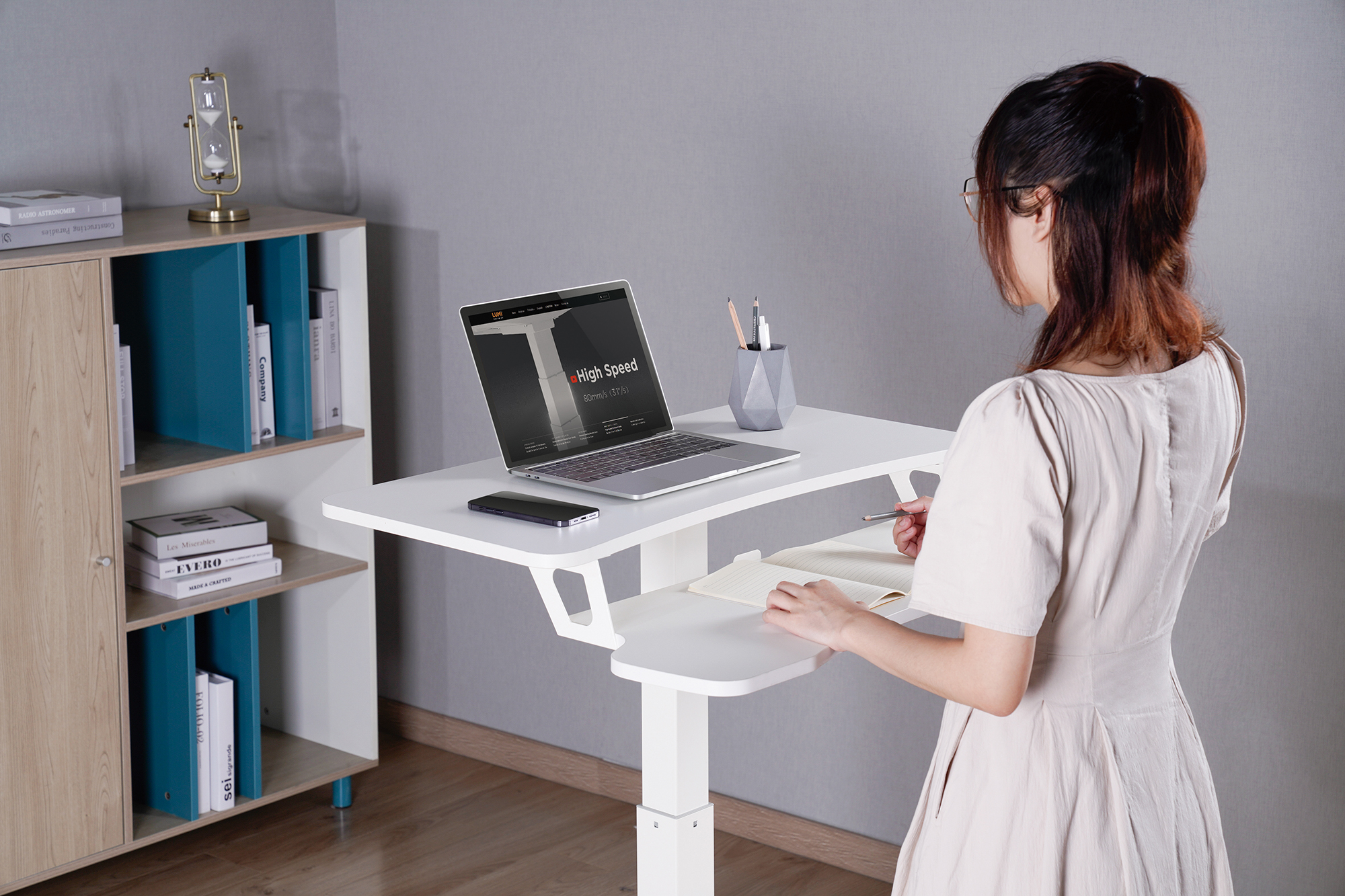 Стіл OfficePro ODM460 80x62 White, White (1311033030) недорого