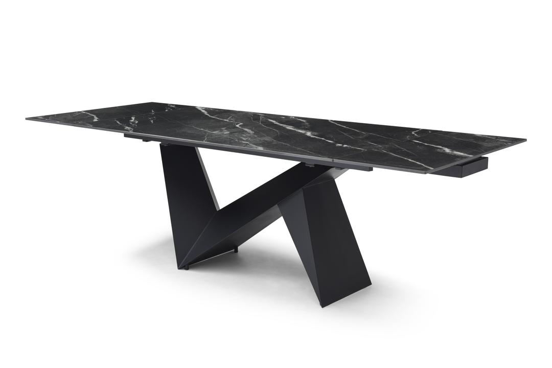 Стол Patrik160х90 Marquina Black Matt (1011489598) в Киеве