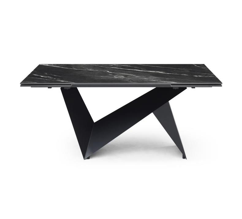 Стол Patrik160х90 Marquina Black Matt (1011489598) недорого