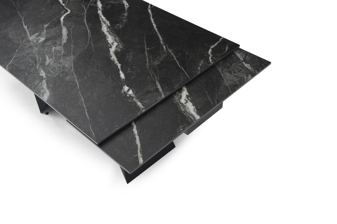 Стол Patrik160х90 Marquina Black Matt (1011489598) kupistul