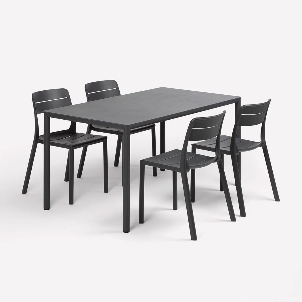 Стіл Piave 140x80 Antracite (131489299) в Украине