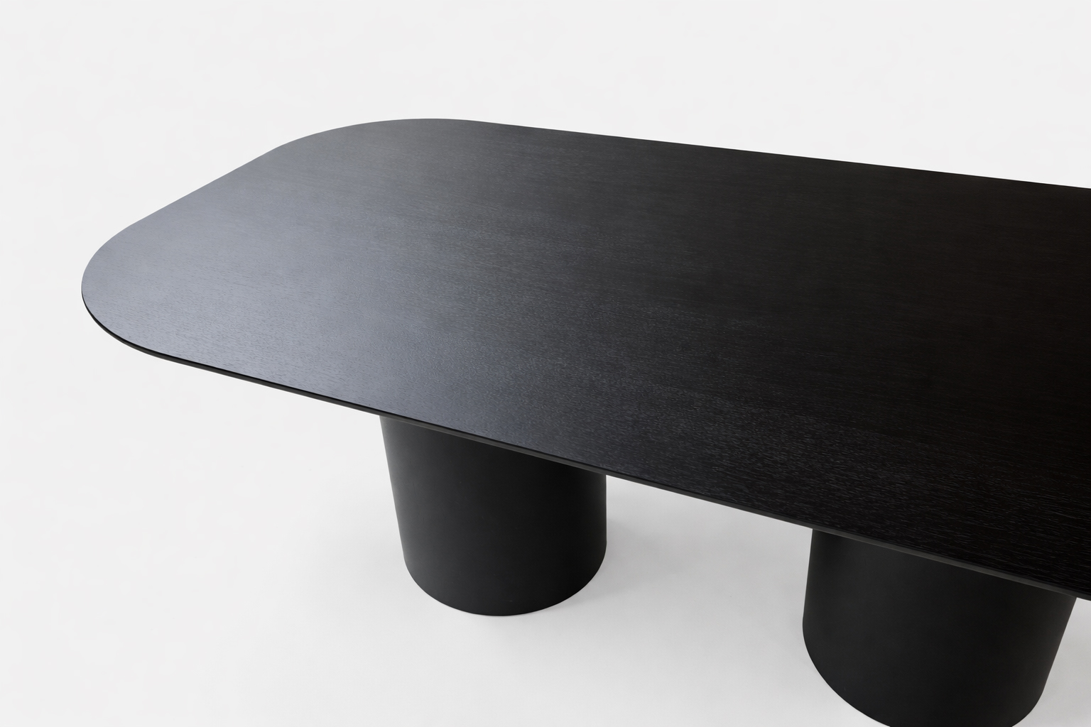 Стол Plavo Oval Oak 180x100 Черный (861488781) недорого