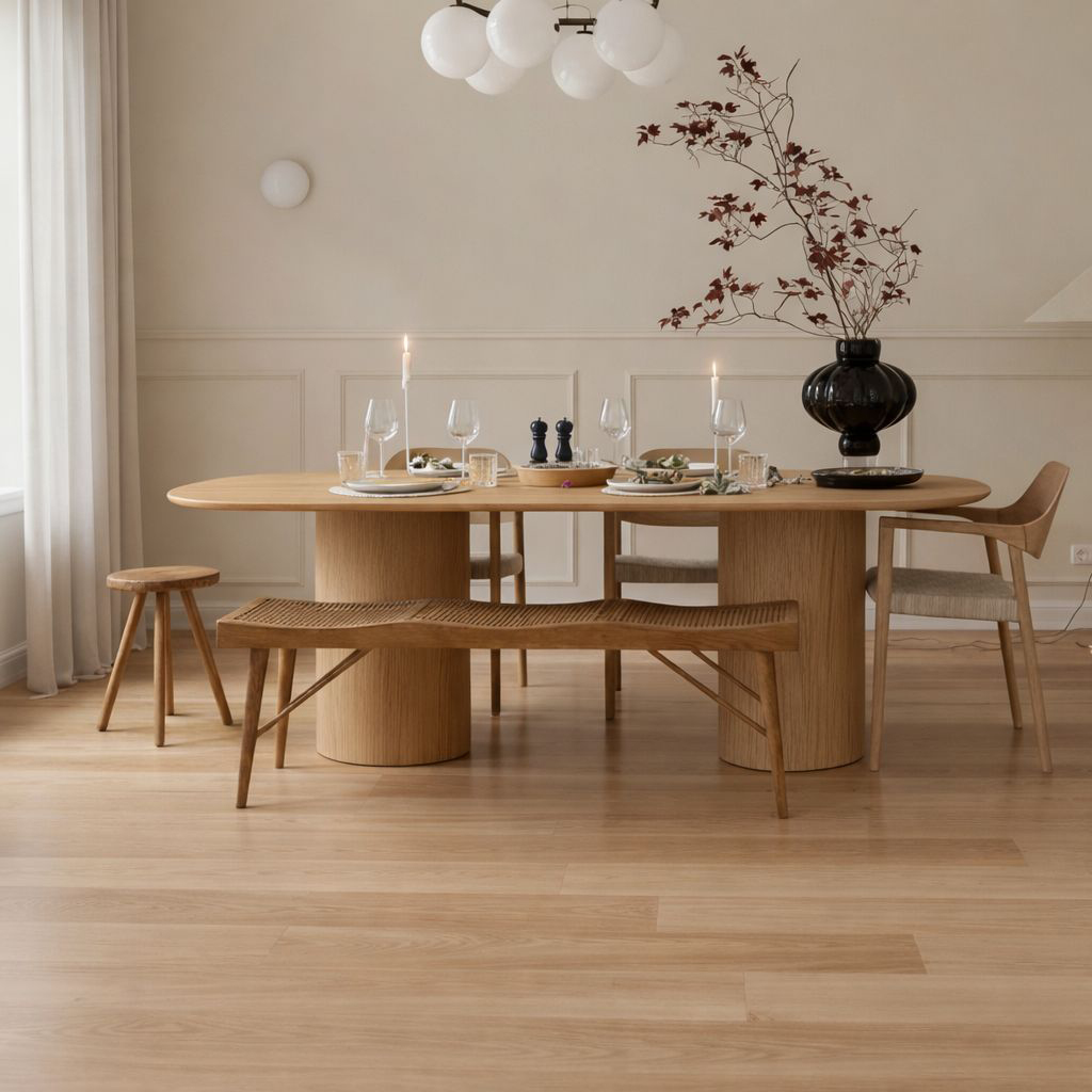 Стіл Plavo Oval Oak 180x100 Дуб (861488783) с доставкой