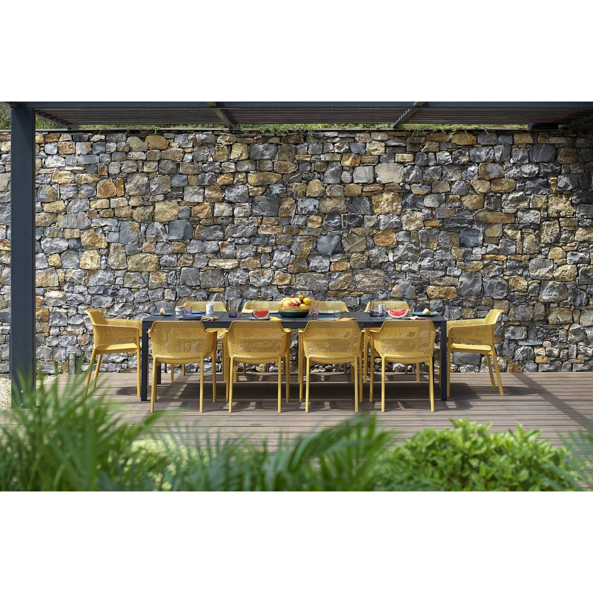 Стіл Rio Alu 210x100 Antracite (13523157) kupistul
