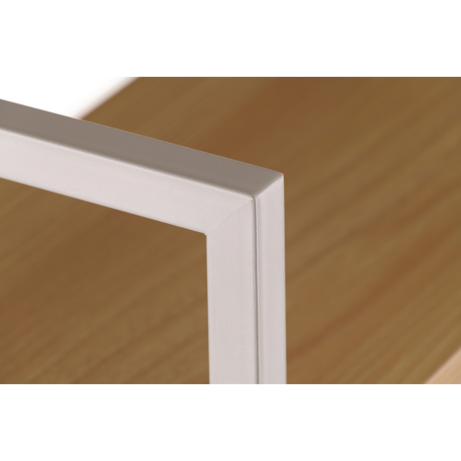 Стол с стеллажом Cross 120x60 White, Beige (26512416) в интернет-магазине