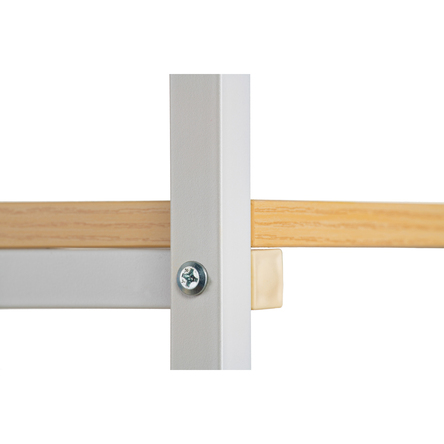 Стол с стеллажом Cross 140x60 White, Beige (26512417) в Украине