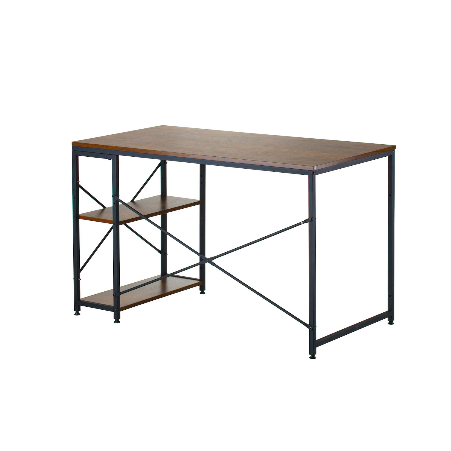 Стол с стеллажом Lade 120x60 Black, Industrial style (26512418) в Украине