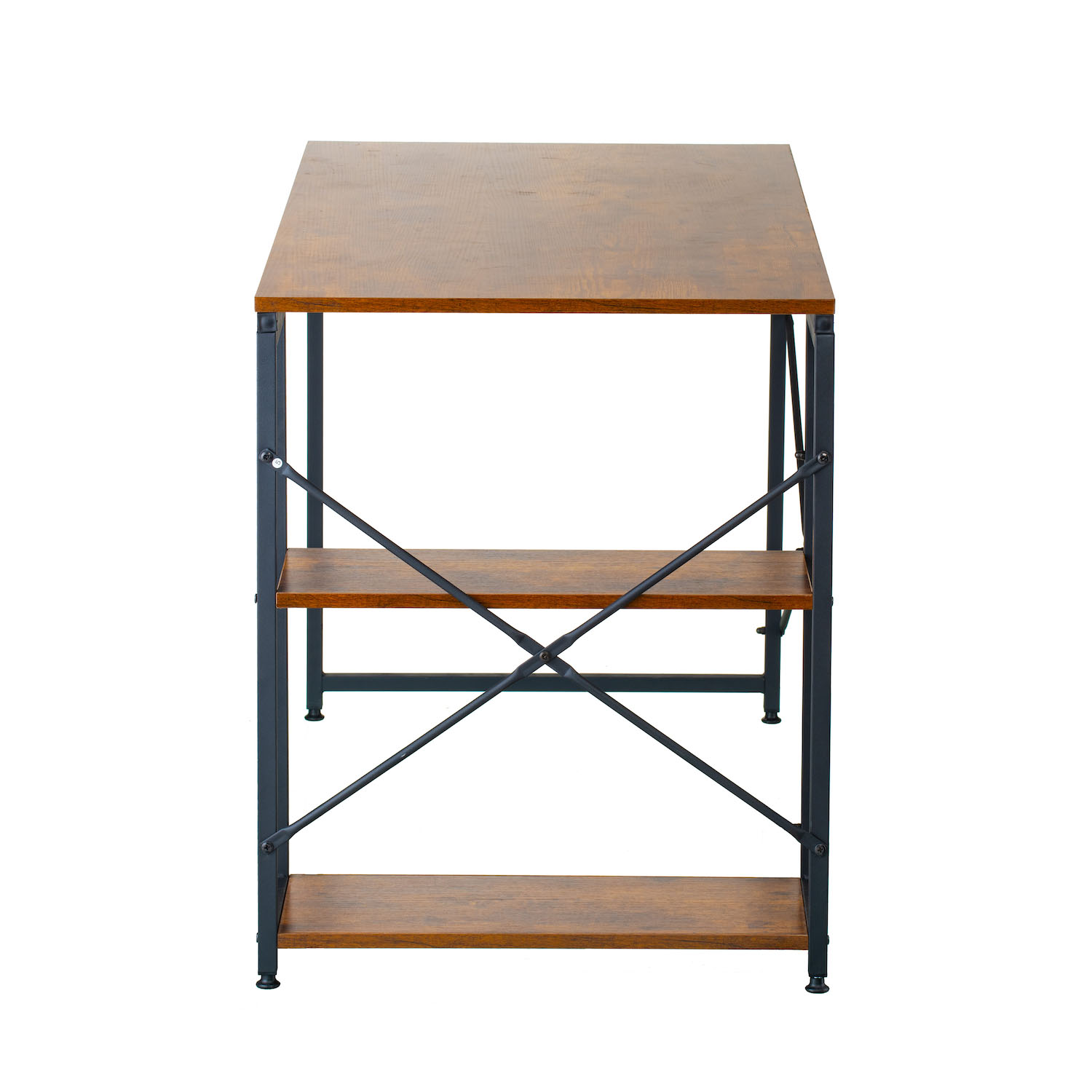 Стол с стеллажом Lade 120x60 Black, Industrial style (26512418) с доставкой