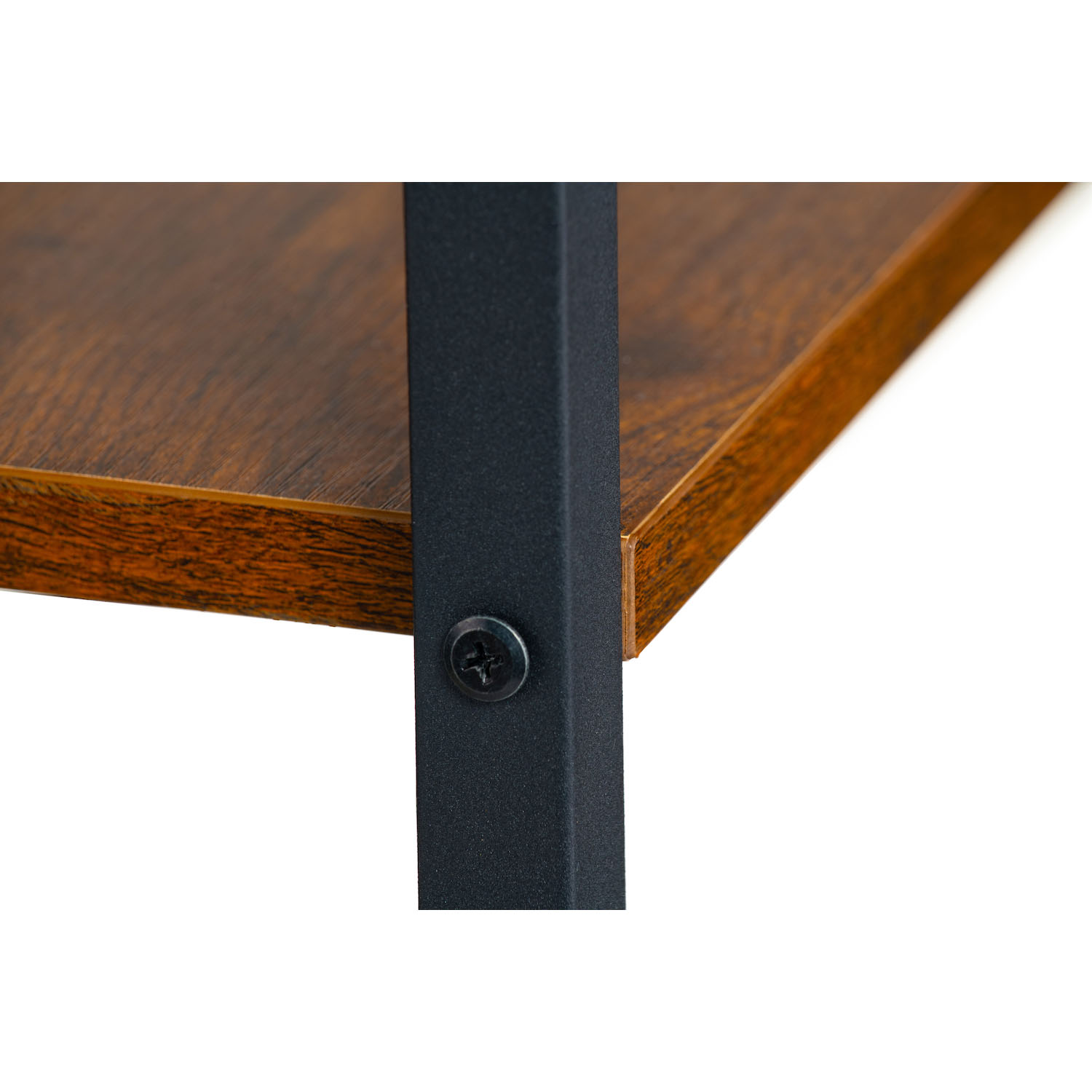 Стол с стеллажом Lade 120x60 Black, Industrial style (26512418) в интернет-магазине