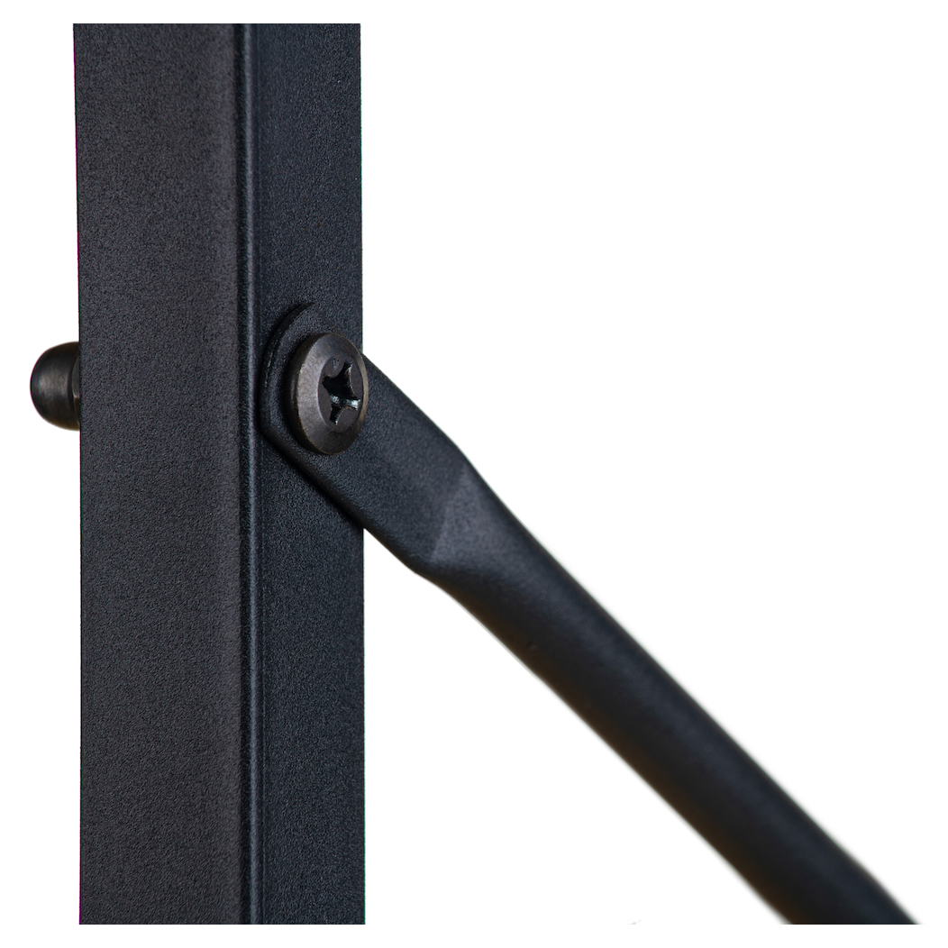 Стіл із стелажем Strada 120x47 Black, Beige (26512419) дешево