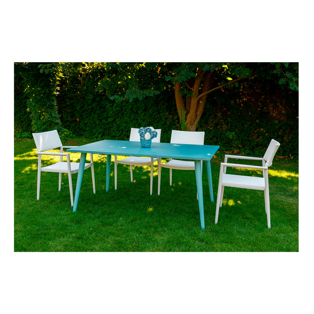 Стол Salta 152x90 Бирюза (52429484) с доставкой