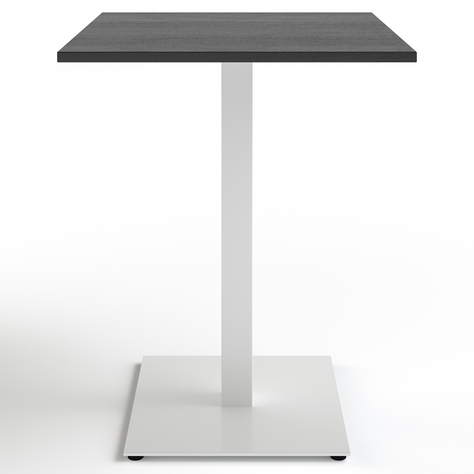 Стол Tetra light 60x60 h-75 Белый, Черный ЛДСП (61735999) недорого