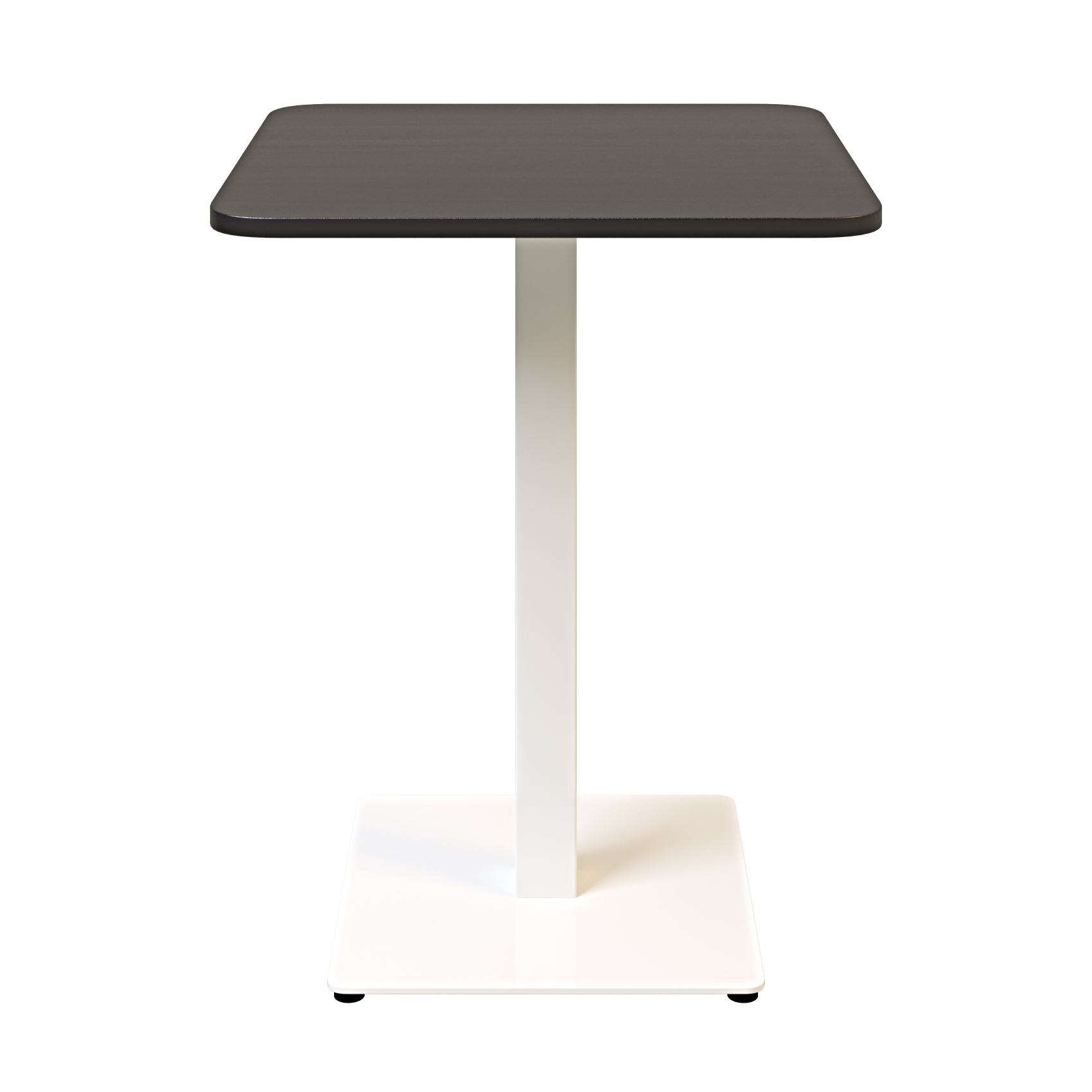 Стіл Tetra light soft 60х60 h-75 Білий, Чорний ЛДСП (611205829) недорого
