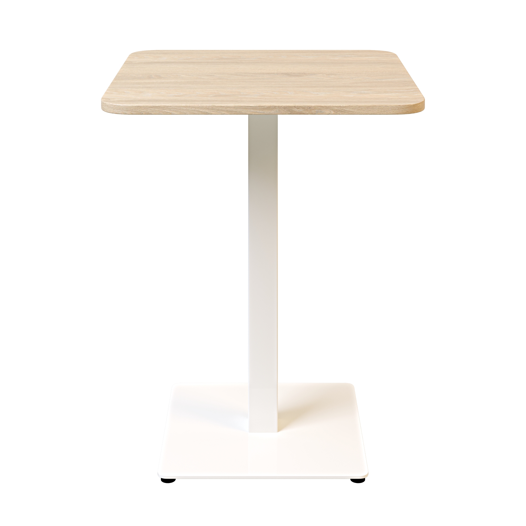 Стіл Tetra light soft 60х60 h-75 Білий, Дуб ЛДСП (611205826) недорого