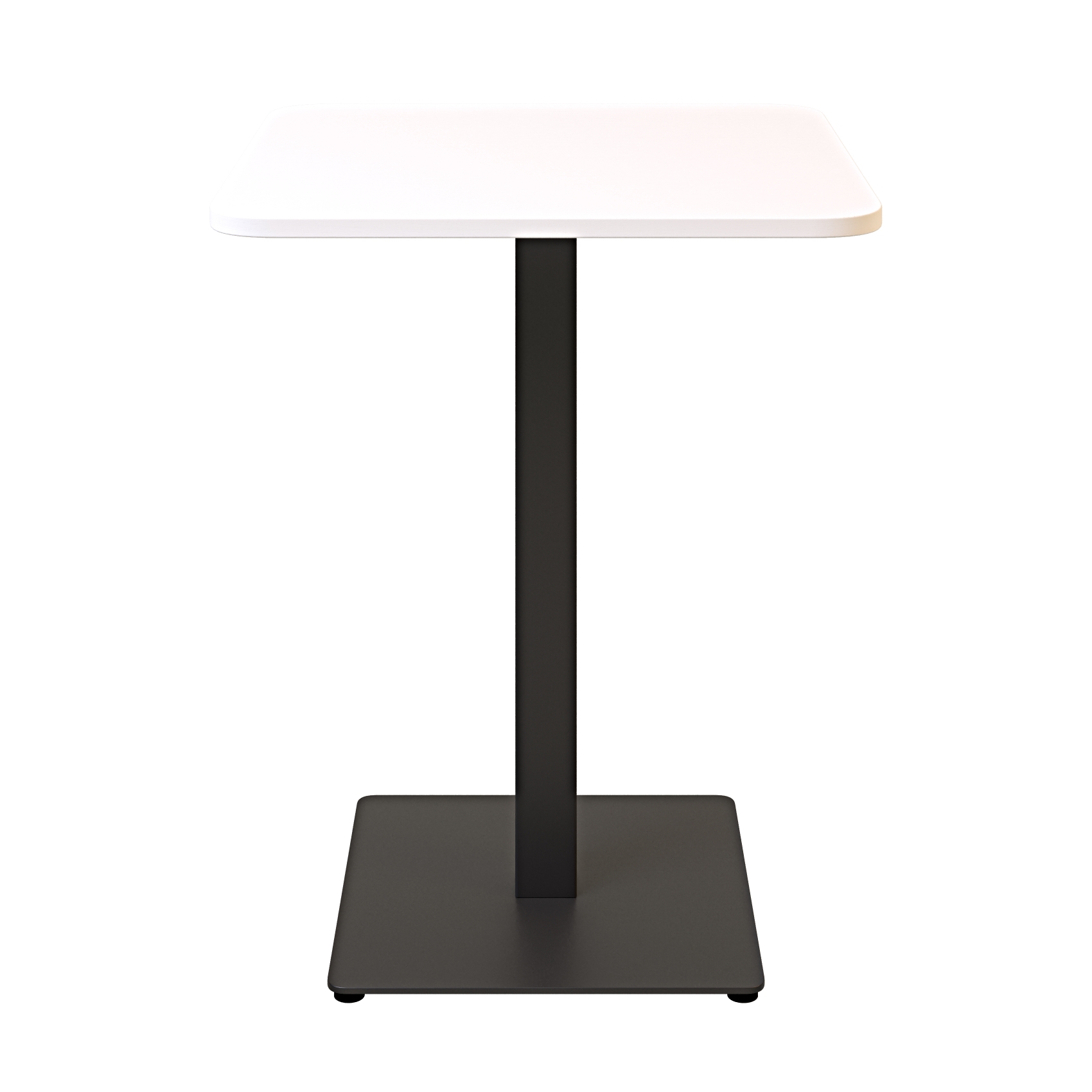 Стол Tetra light soft 70х70 h-75 Черный, Белый ЛДСП (611205833) недорого