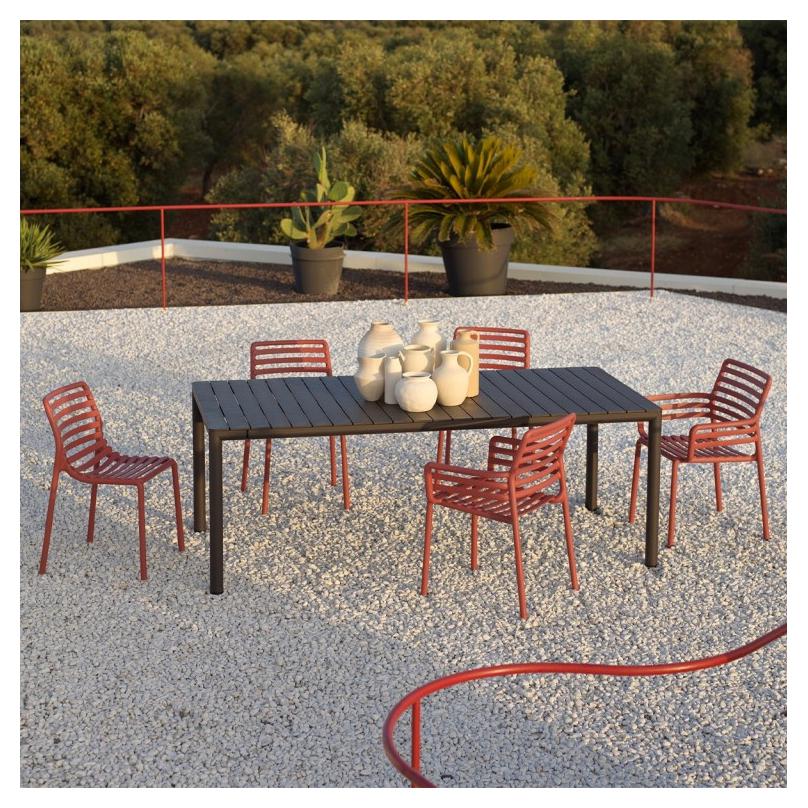 Стол Tevere Extensible 147х90 Antracite (131478613) дешево