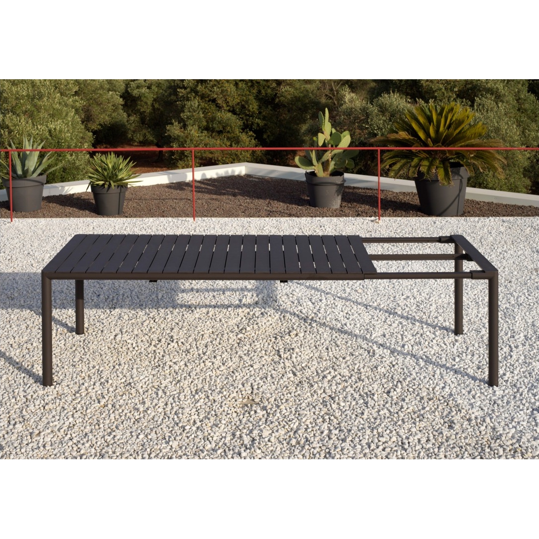 Стол Tevere Extensible 210х100 Antracite (131478617) с доставкой