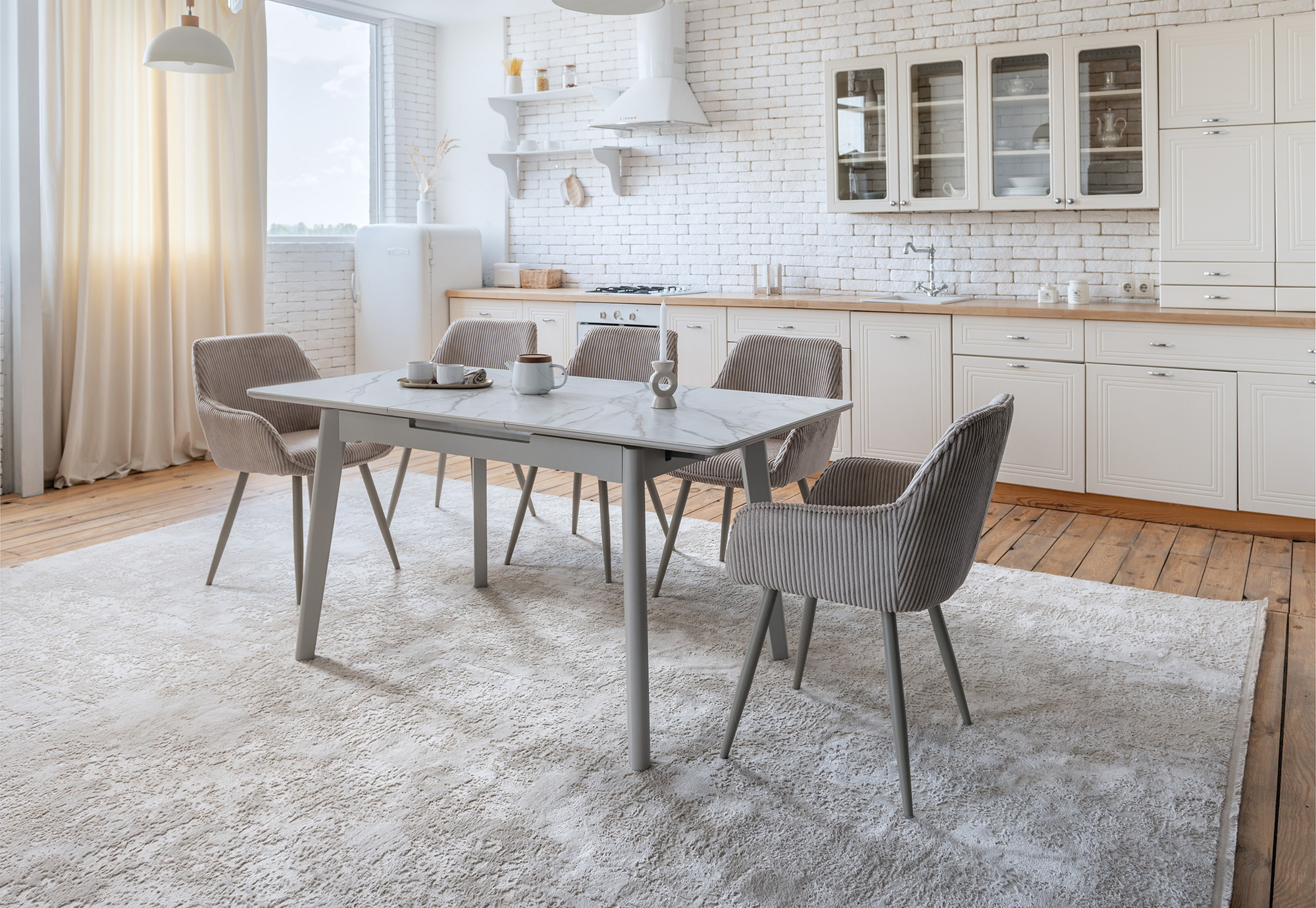Стол TM-76 120x80 Голден сенд, Тёплый песок (231482993) цена