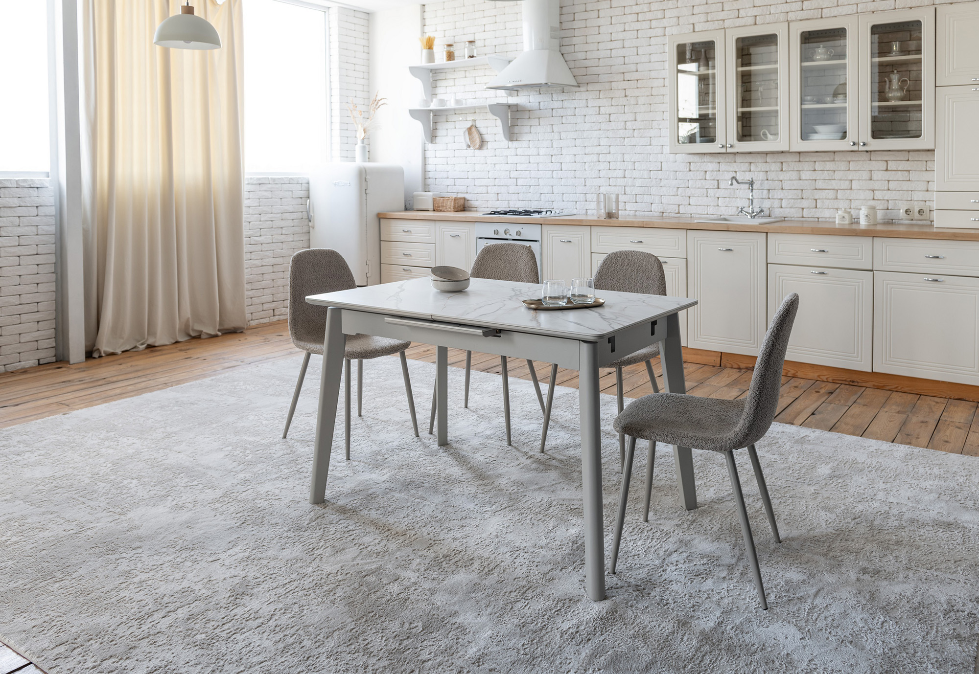 Стол TM-76 120x80 Голден сенд, Тёплый песок (231482993) цена