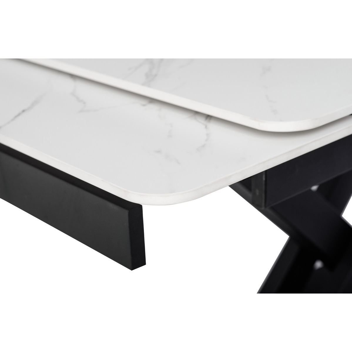Стіл TML-817-1 120x80 Білий, Чорний (23480905) в Киеве