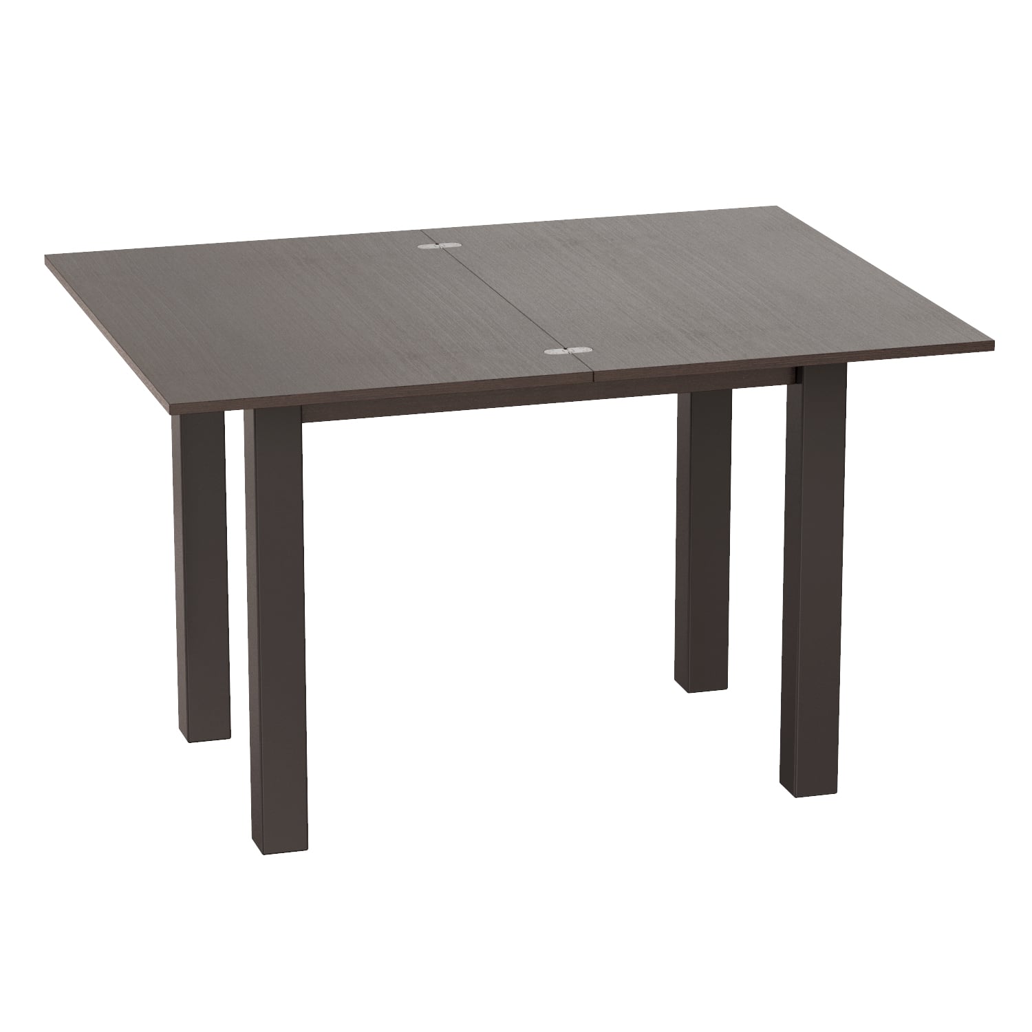 Стіл-трансформер Dinner Glass 120х90 ДСП Венге, Венге, Бежевий (931380217) недорого